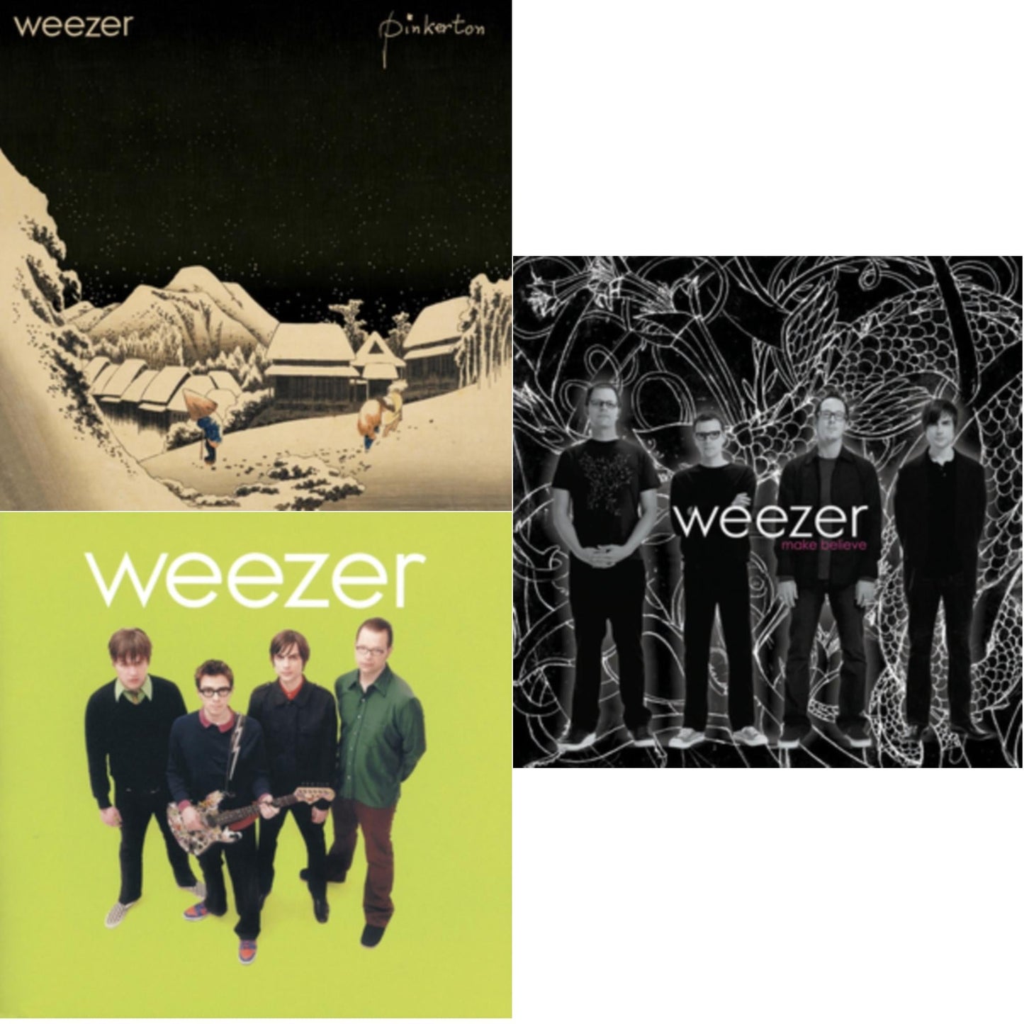 Pinkerton & Weezer (Green Album) & Make Believe