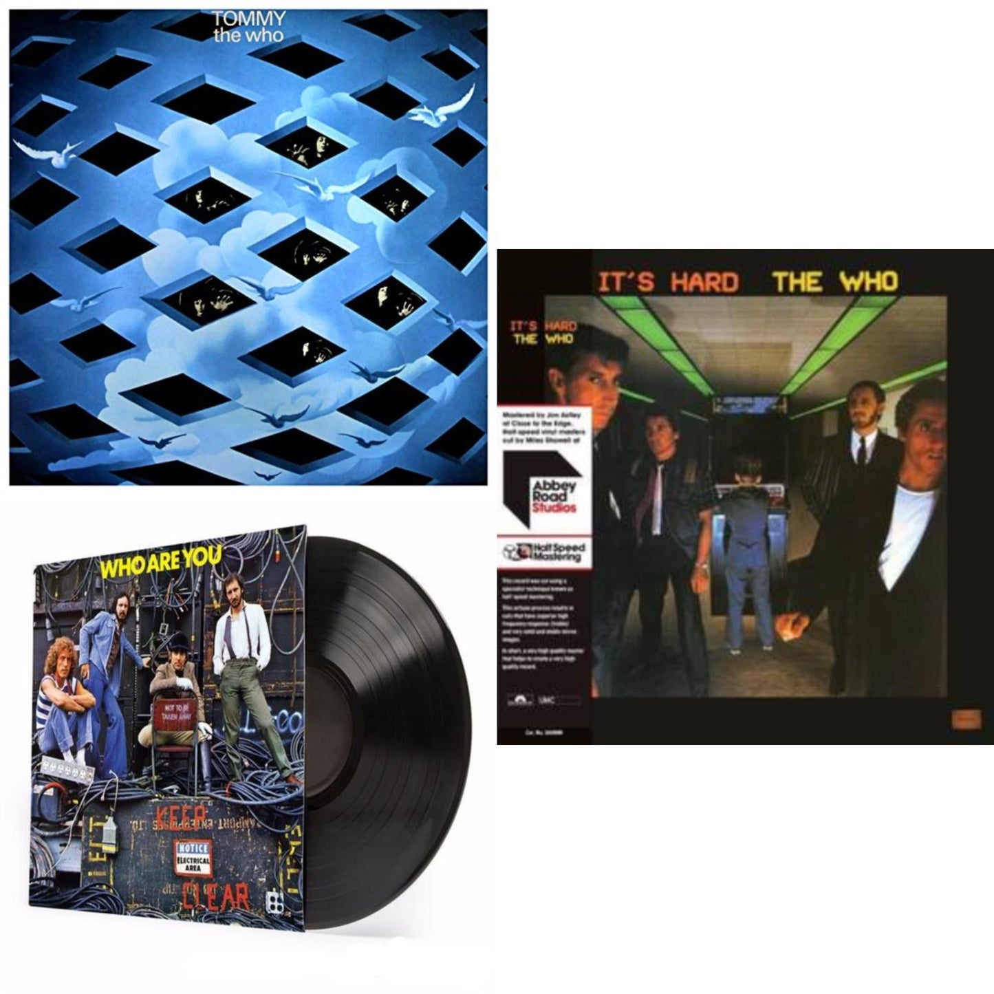 It's Hard (40Th An/2LP/Orange & Yellow Vinyl/Half-Speed)(Rsd) & Who Are You & Tommy