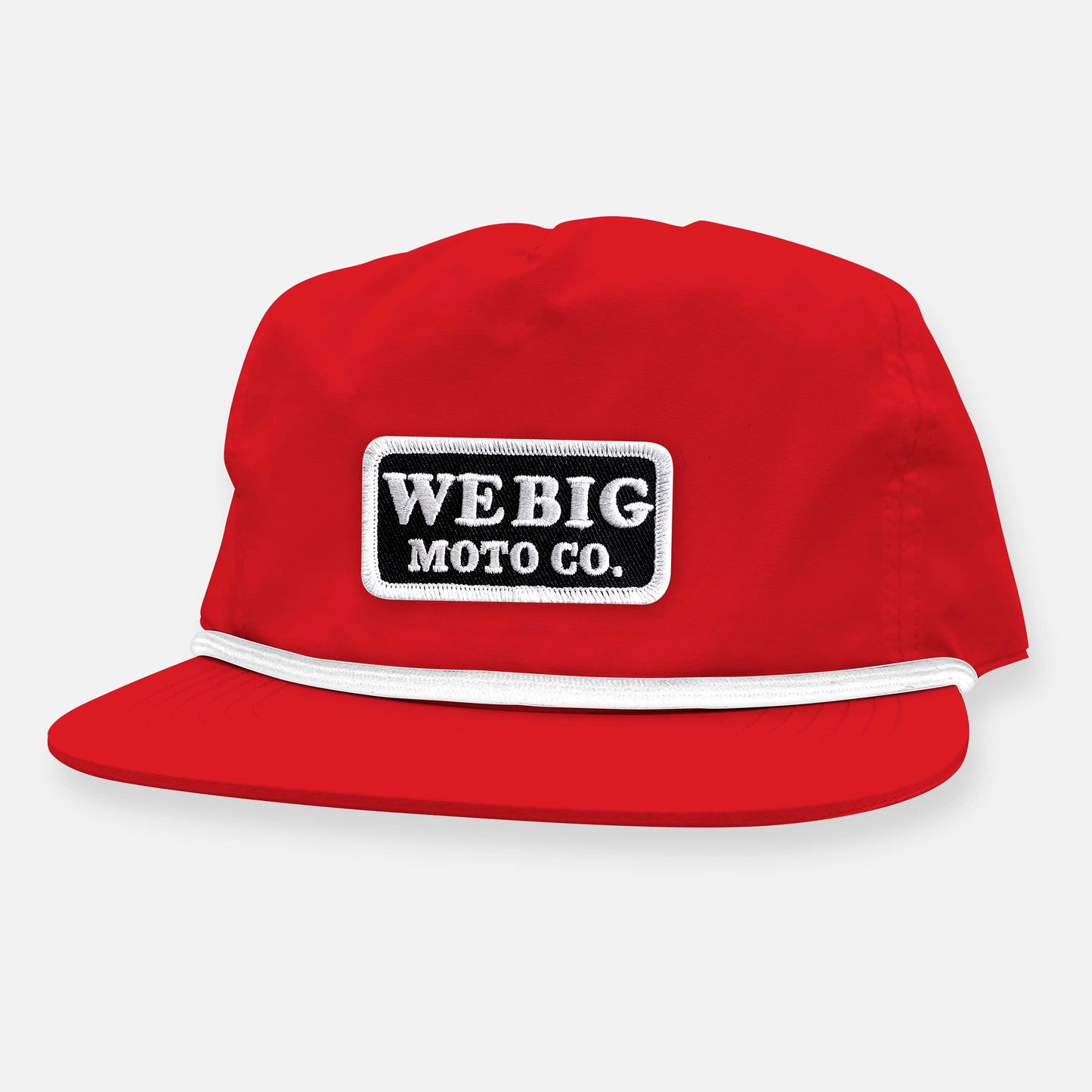 WEBIG MOTO CO UNSTRUCTURED SNAPBACK PATCH HAT