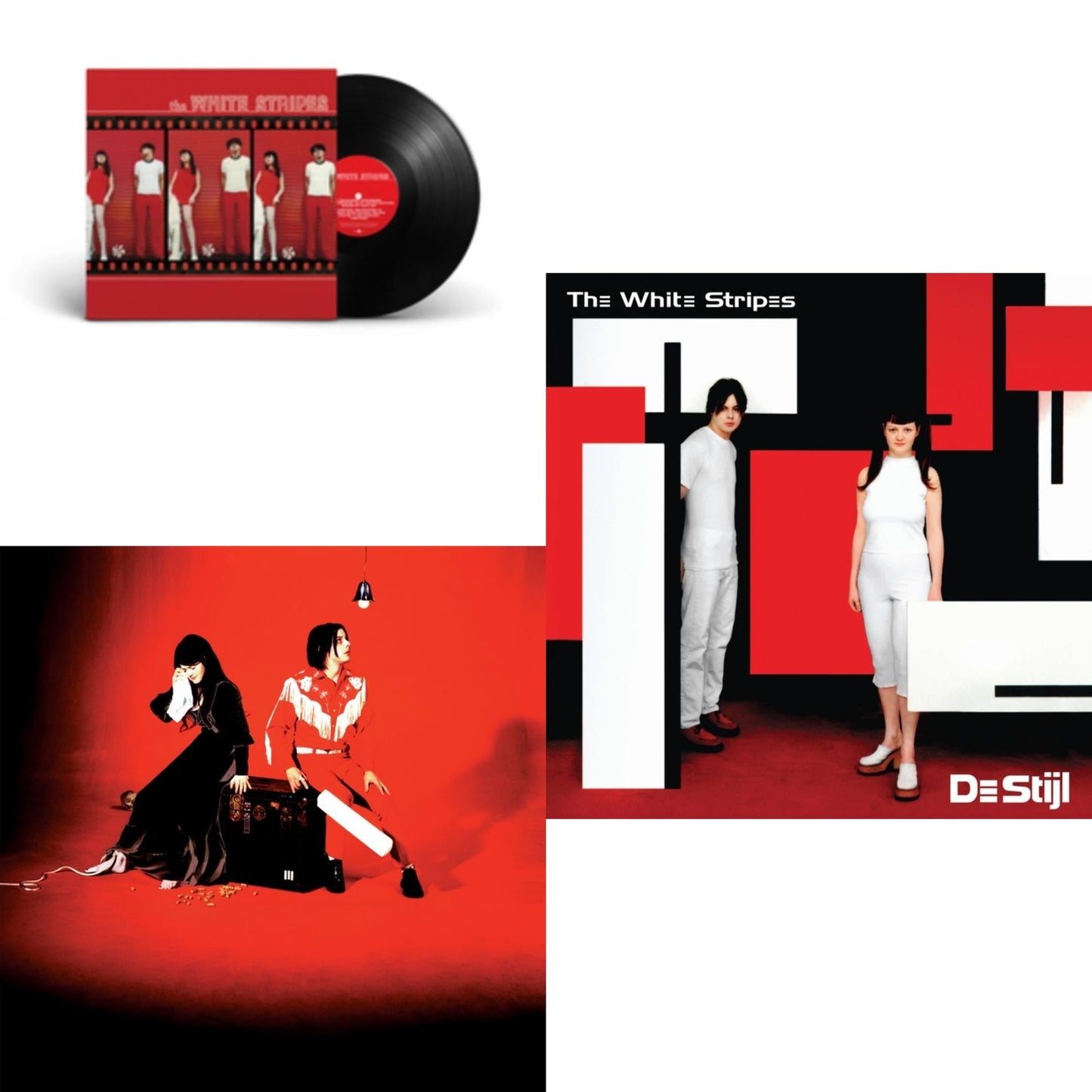 White Stripes & Elephant (2LP) & De Stijl