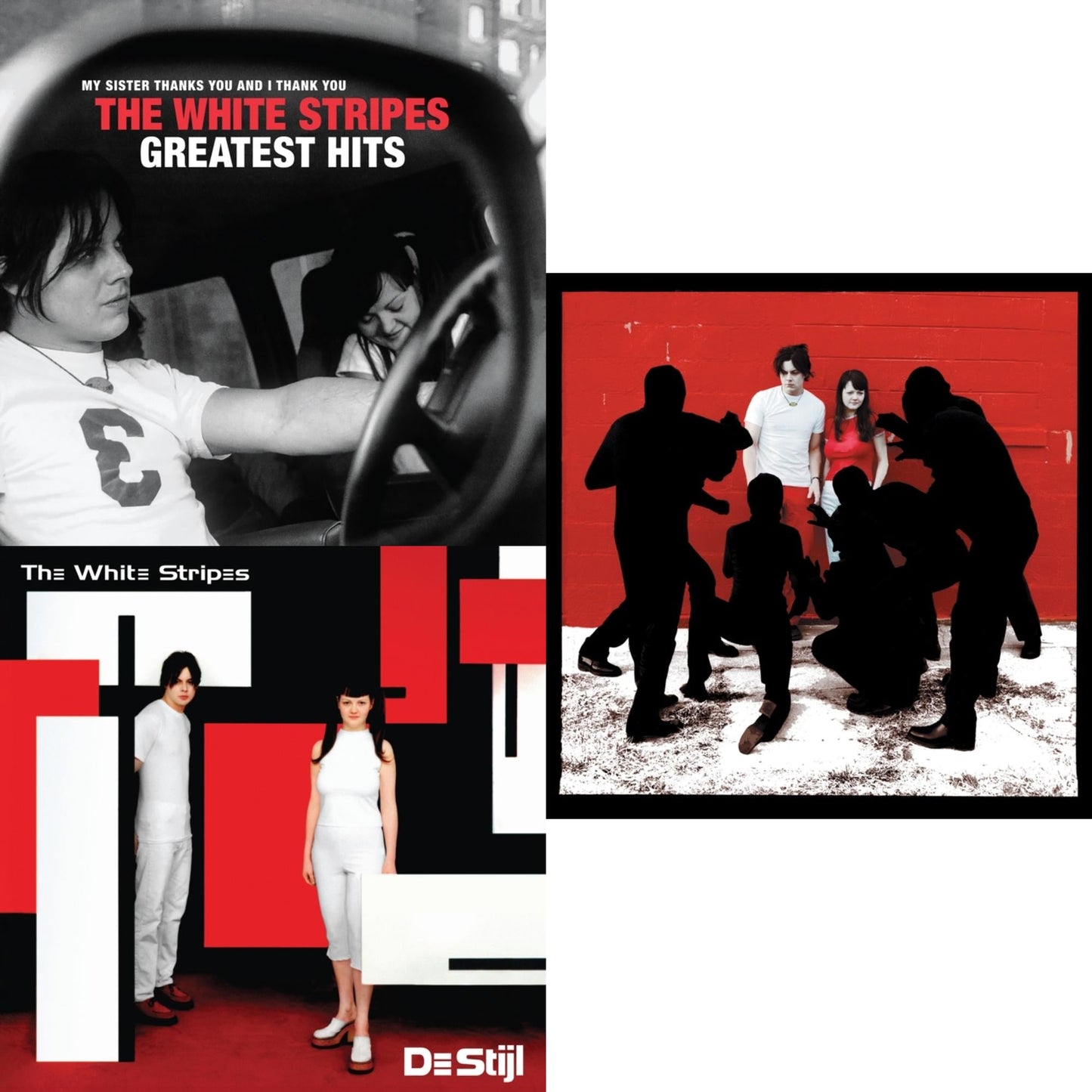 De Stijl & White Blood Cells (Reissue) & White Stripes Greatest Hits (2LP)