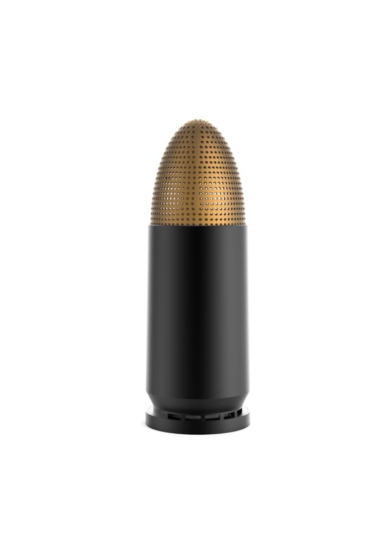 9mm Bullet Portable Bluetooth Speaker (Black)