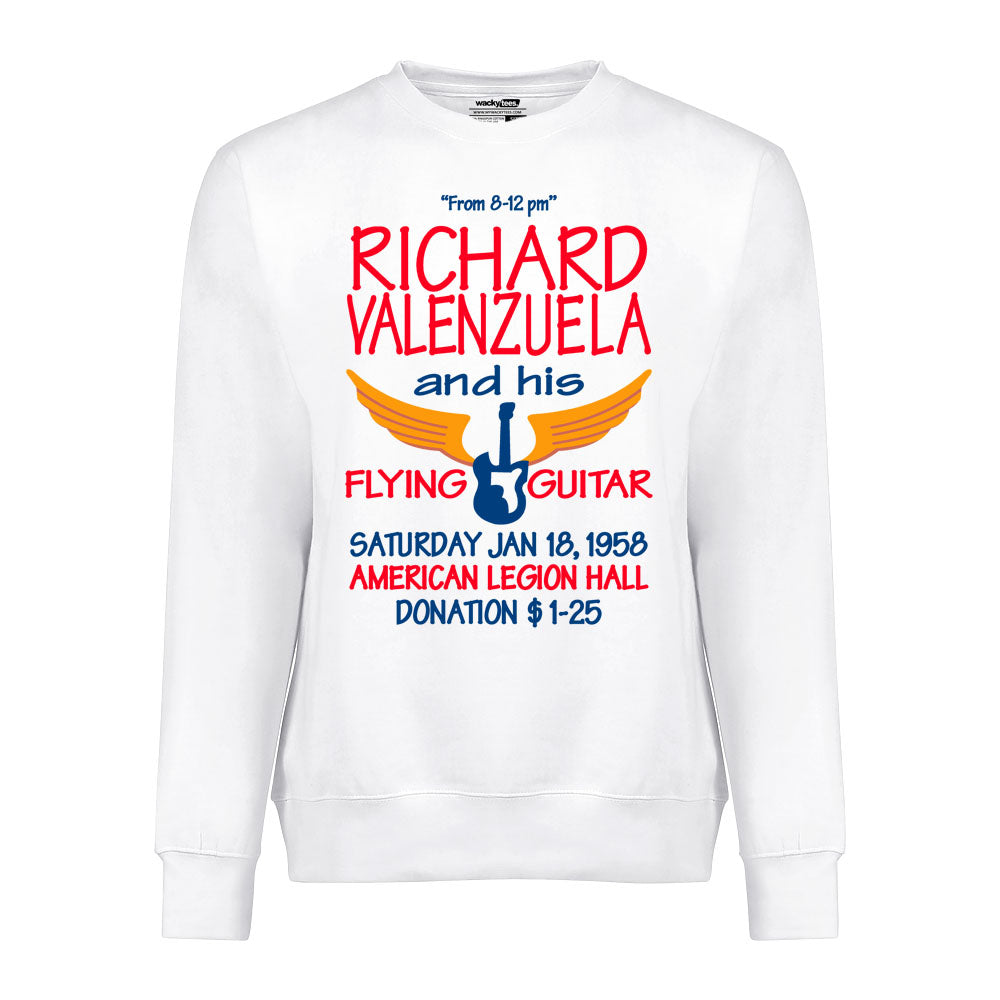 Richard Valenzuela and His Flying Guitar Poster La Bamba Graphic Tee Shirt