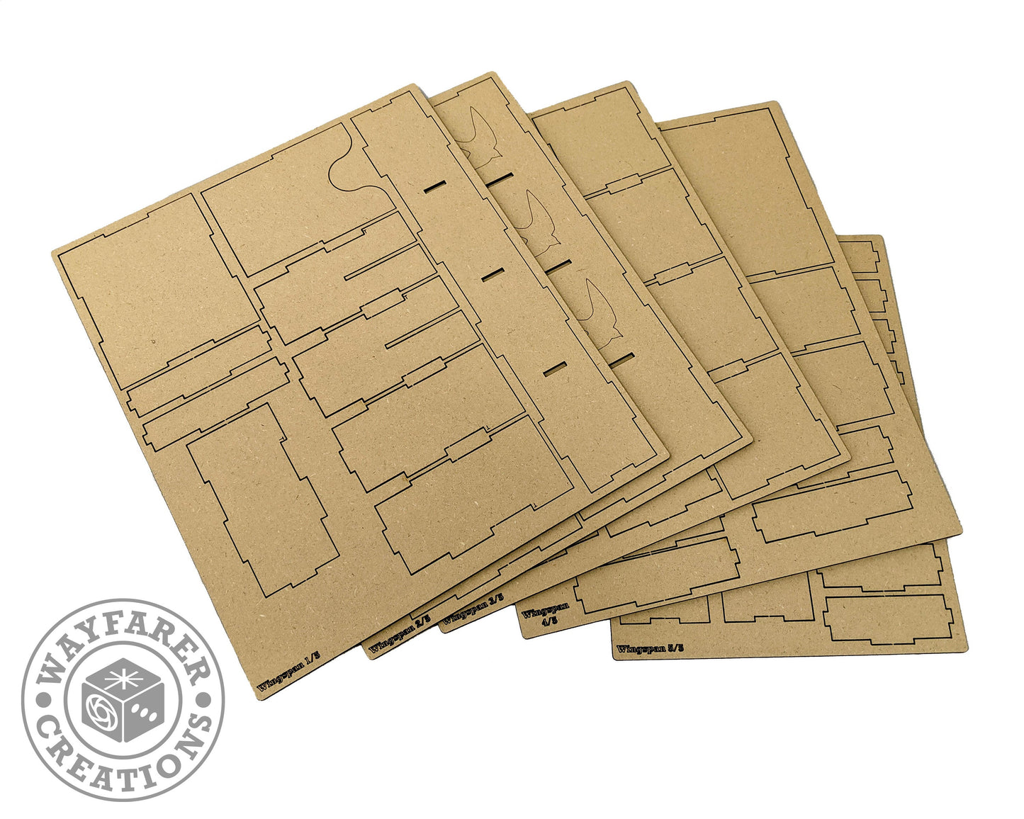 Wingspan Board Game Organizer Insert