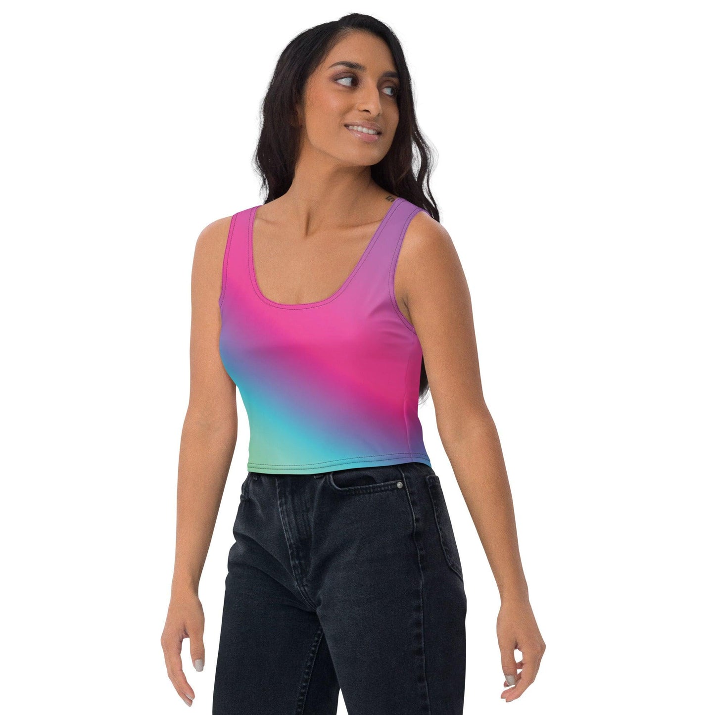 Radiant Festival Crop Top - Ideal for Raves and EDM Events