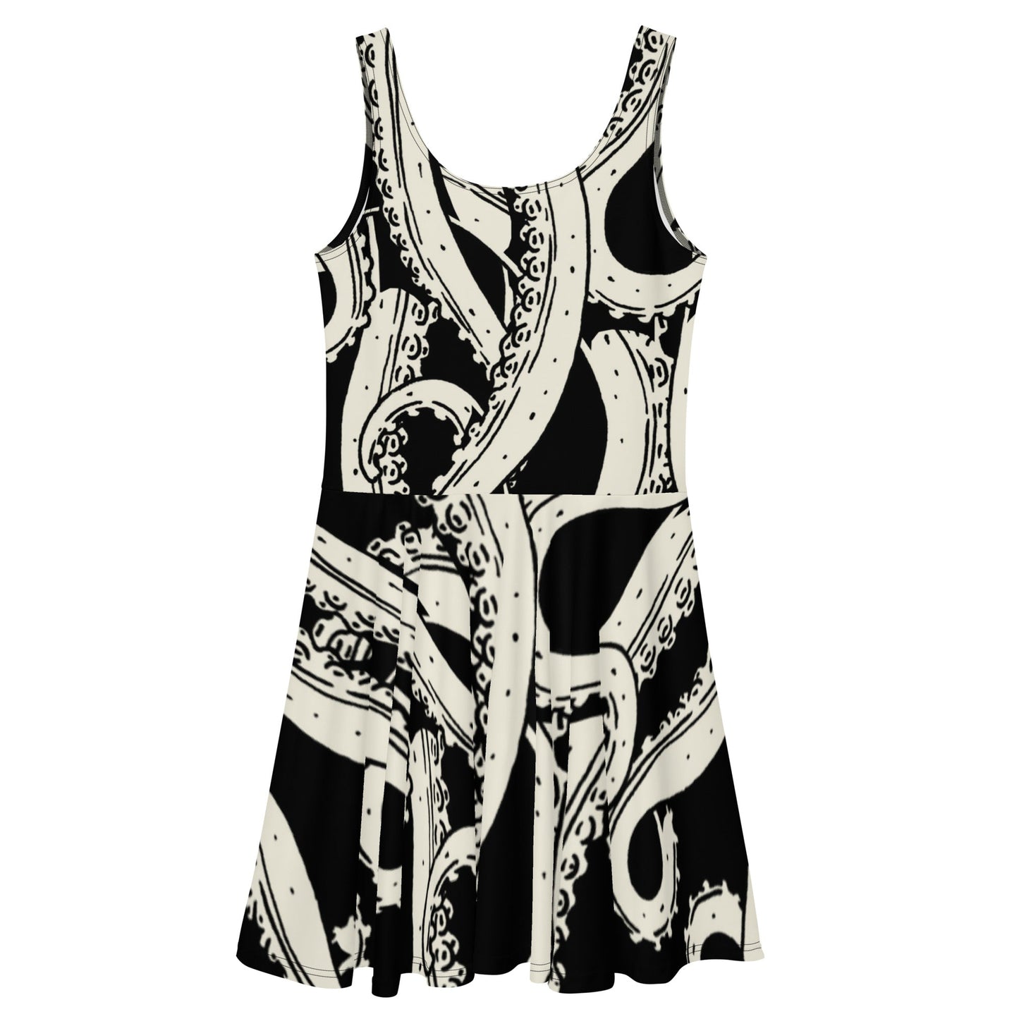 Tentacles Skater Dress