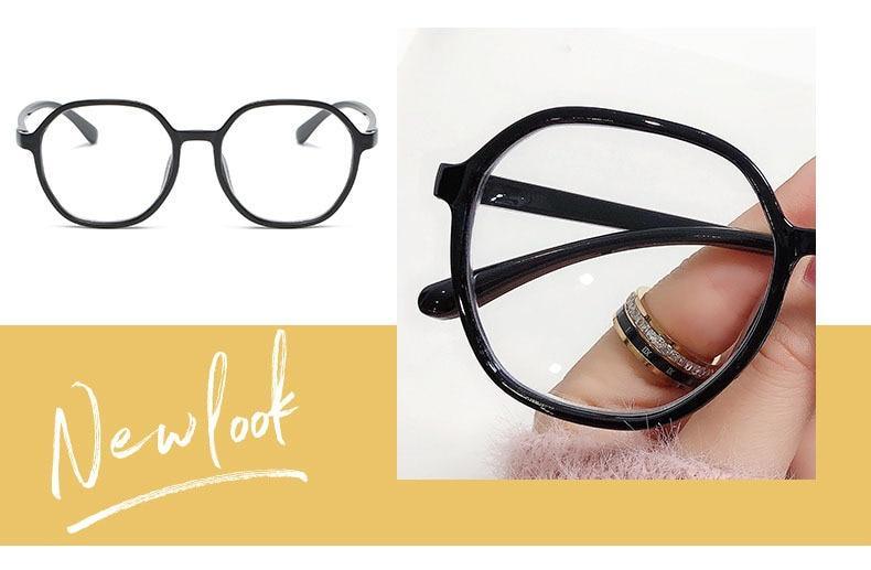 Anti-blue Light Women Men Reading Glasses Eyestrain Computer Reading TV Glasses Stylish Frame Anti Glasses Men And Women Retro Big Frame Myopia Eyeglasses Oversized Ladies Diopter Presbyopia Eyeglasses Frames +1.0 +1.5 +2.0 +2.5 +3.5 +4.0