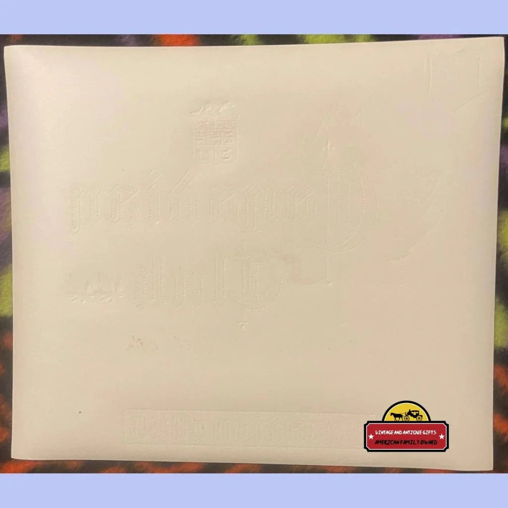 Rare Canadian Club Embossed Cigar Label from Early 1900s