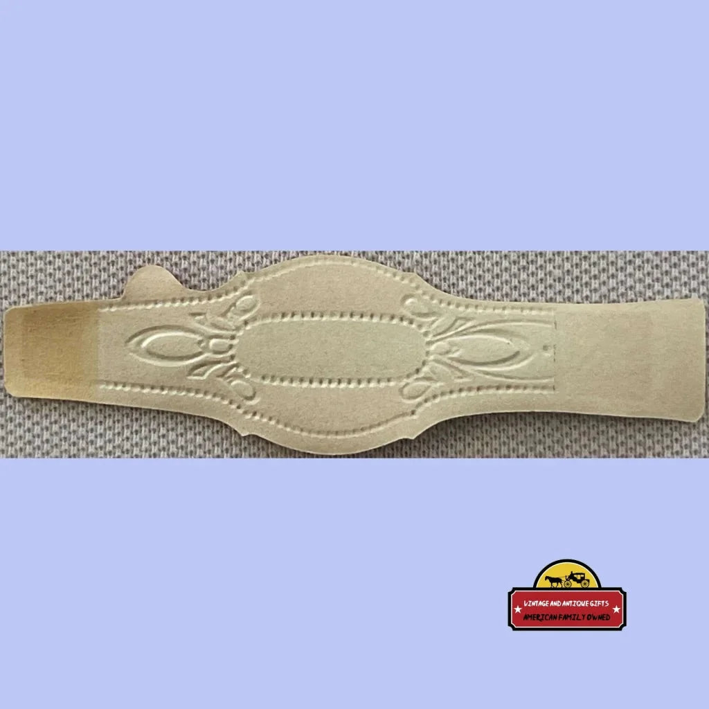 Rare Rudolph Valentino Antique Vintage Cigar Band Collectible