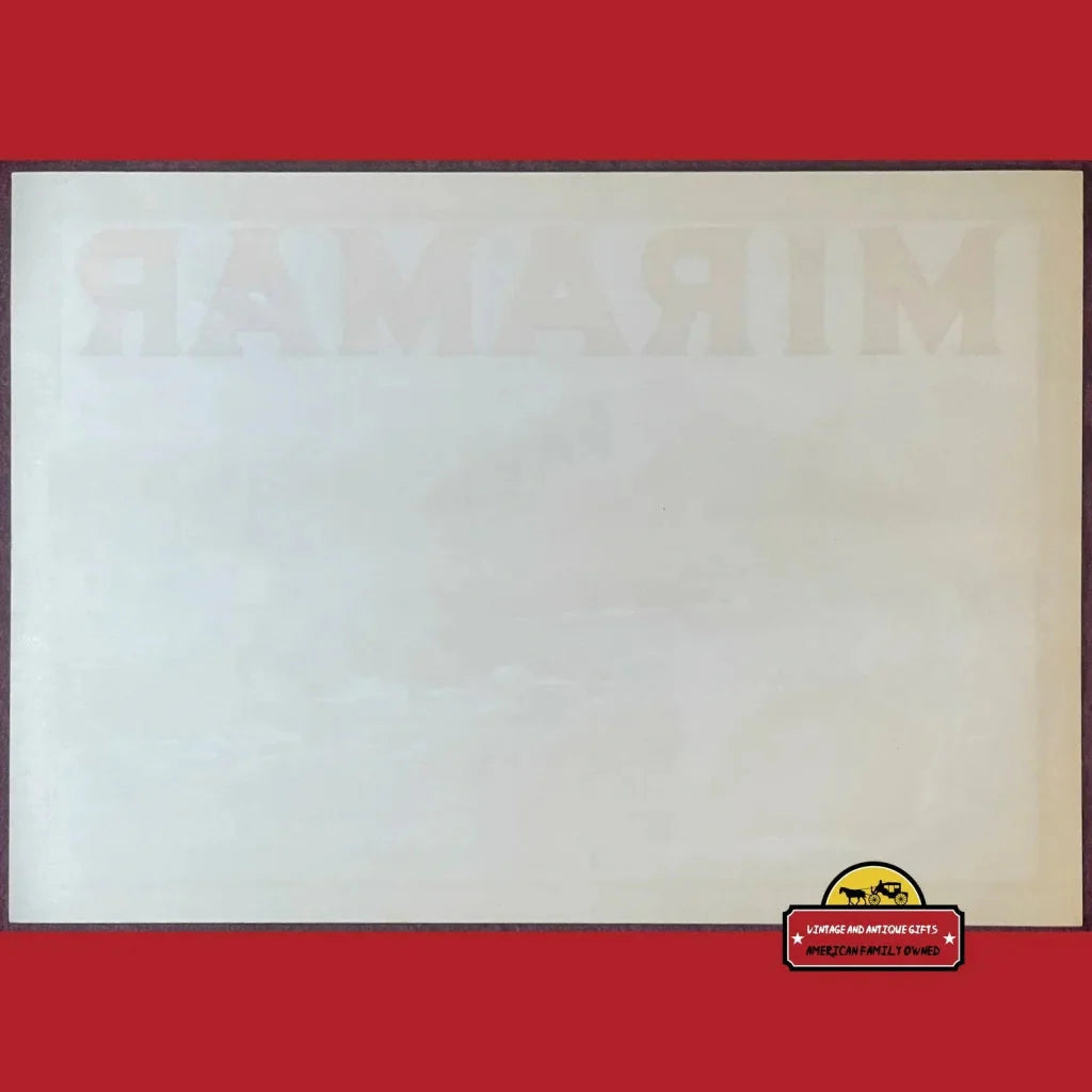 Rare 1930s Sunkist Crate Label from Montecito California