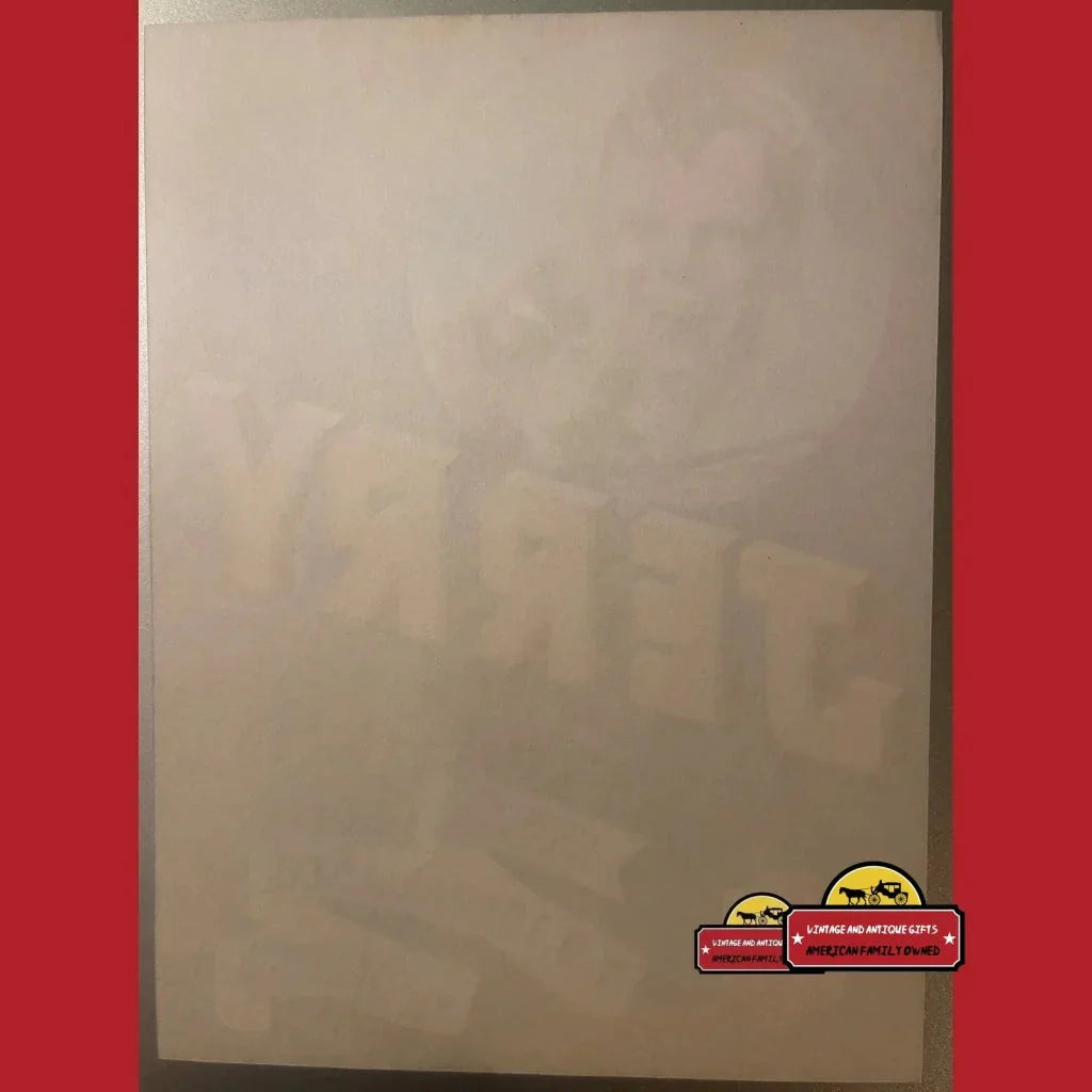 Rare 1950s Jerry Crate Label From California Fruit Company