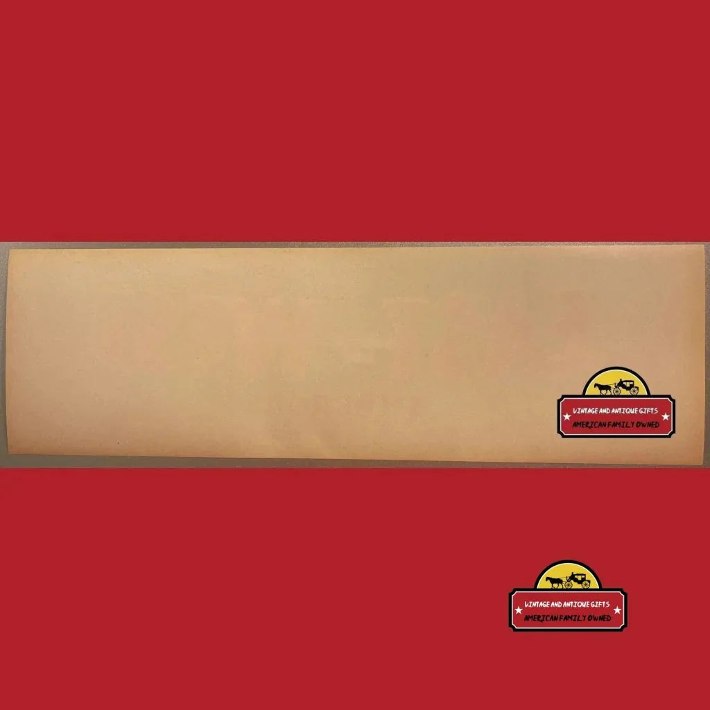 Rare Antique Vintage East West Crate Label with Charles Lindbergh