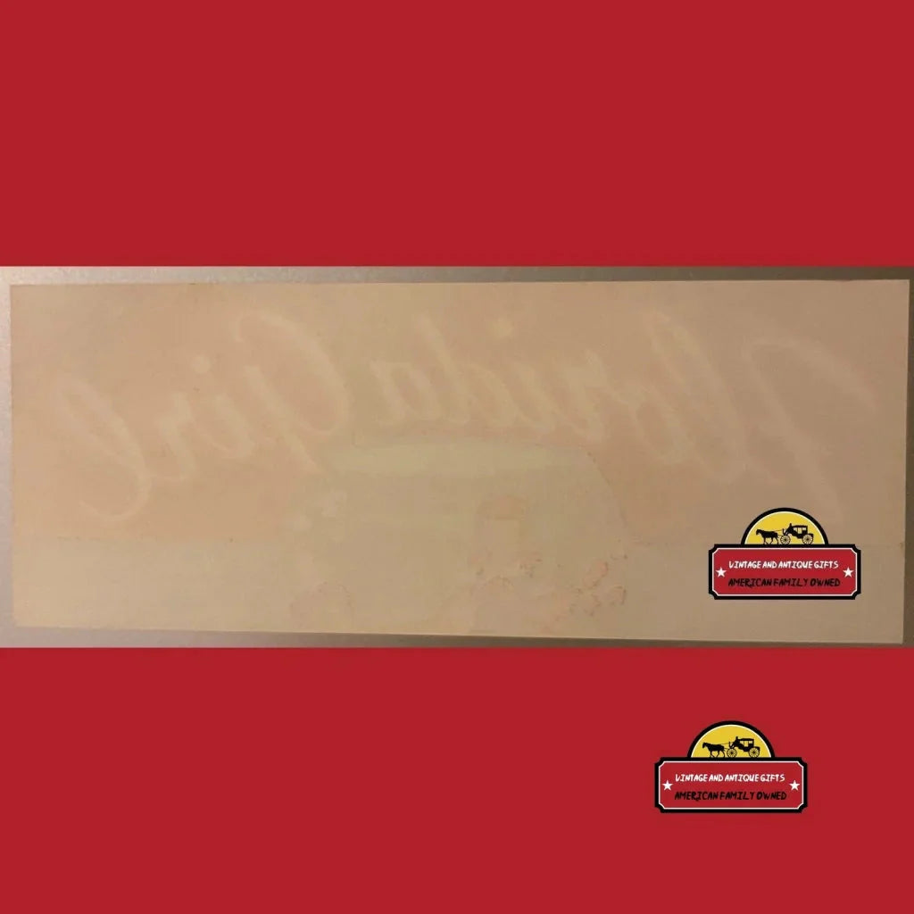 Rare Antique Vintage Florida Girl Crate Label from 1930s Weirsdale