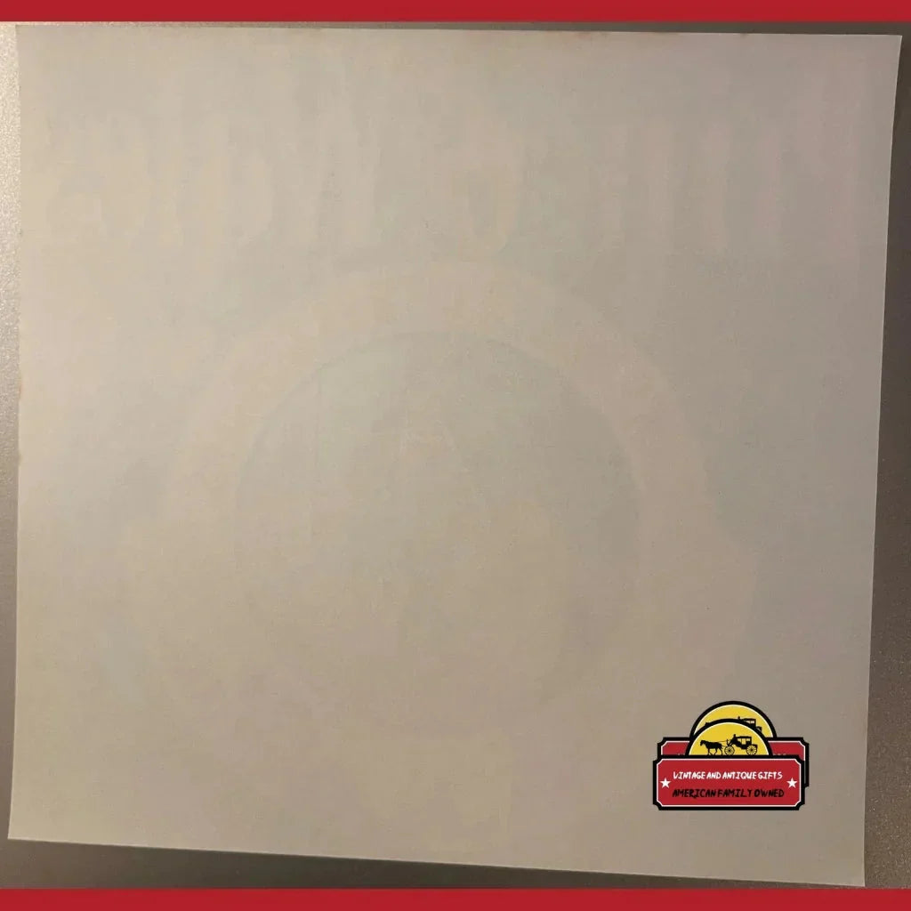 Rare Antique Vintage Prince of Wales Crate Label from the 1950s