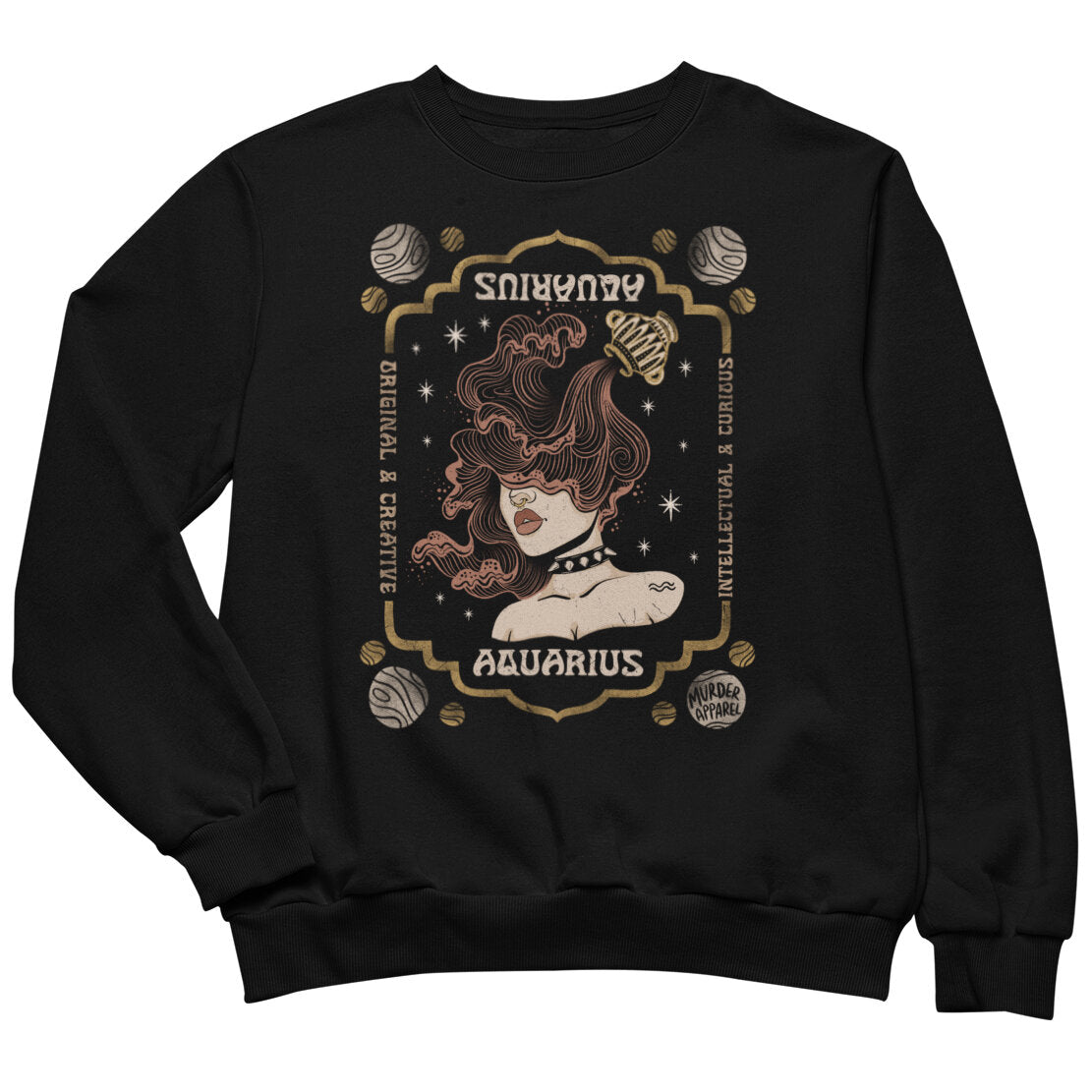 Aquarius Zodiac Sweatshirt