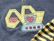 Boy's Love Machine Outfit – Valentine’s Hooded Shirt & Pants Set