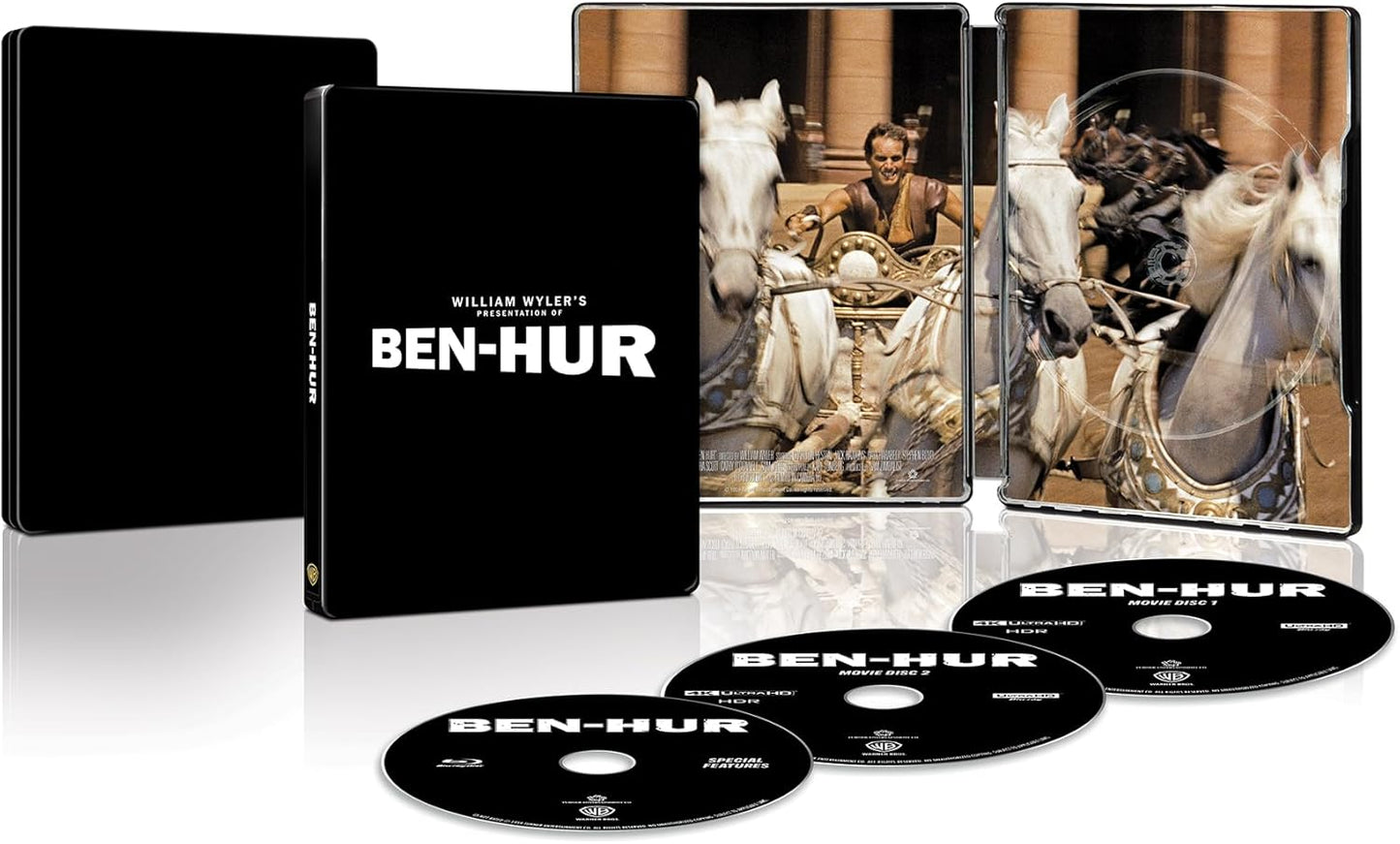 Ben-Hur - Limited Edition Steelbook (4K Ultra HD + Blu-ray)
