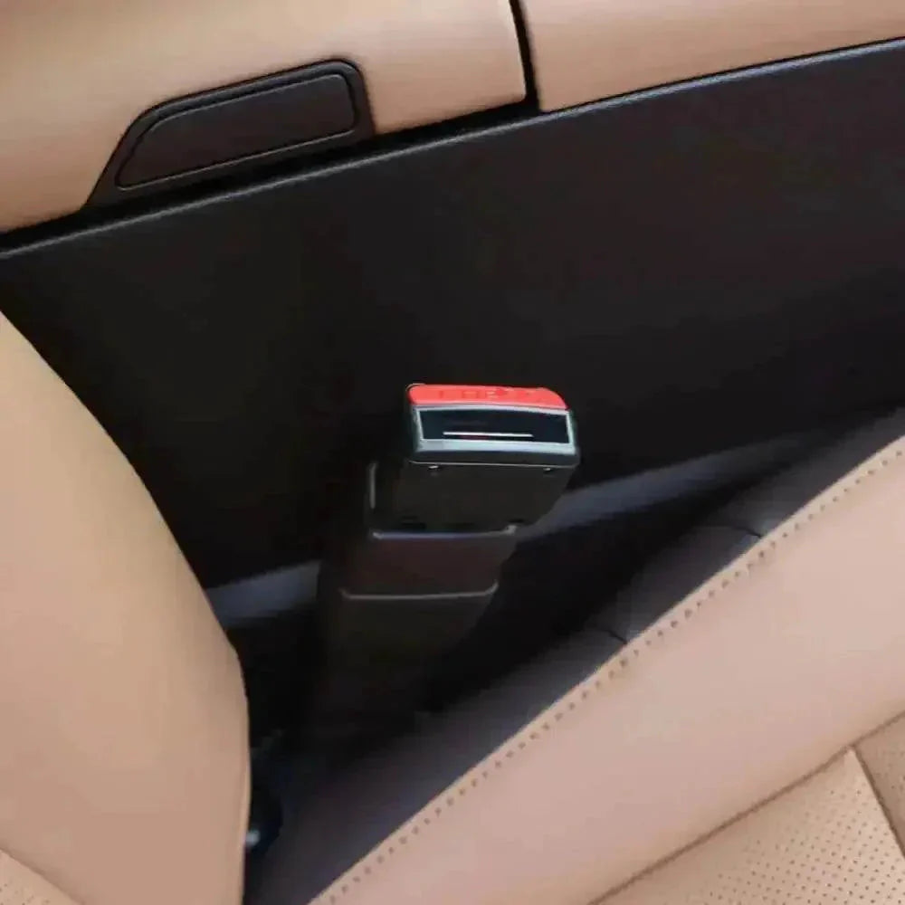 Black Red Car Seat Belt Extender
