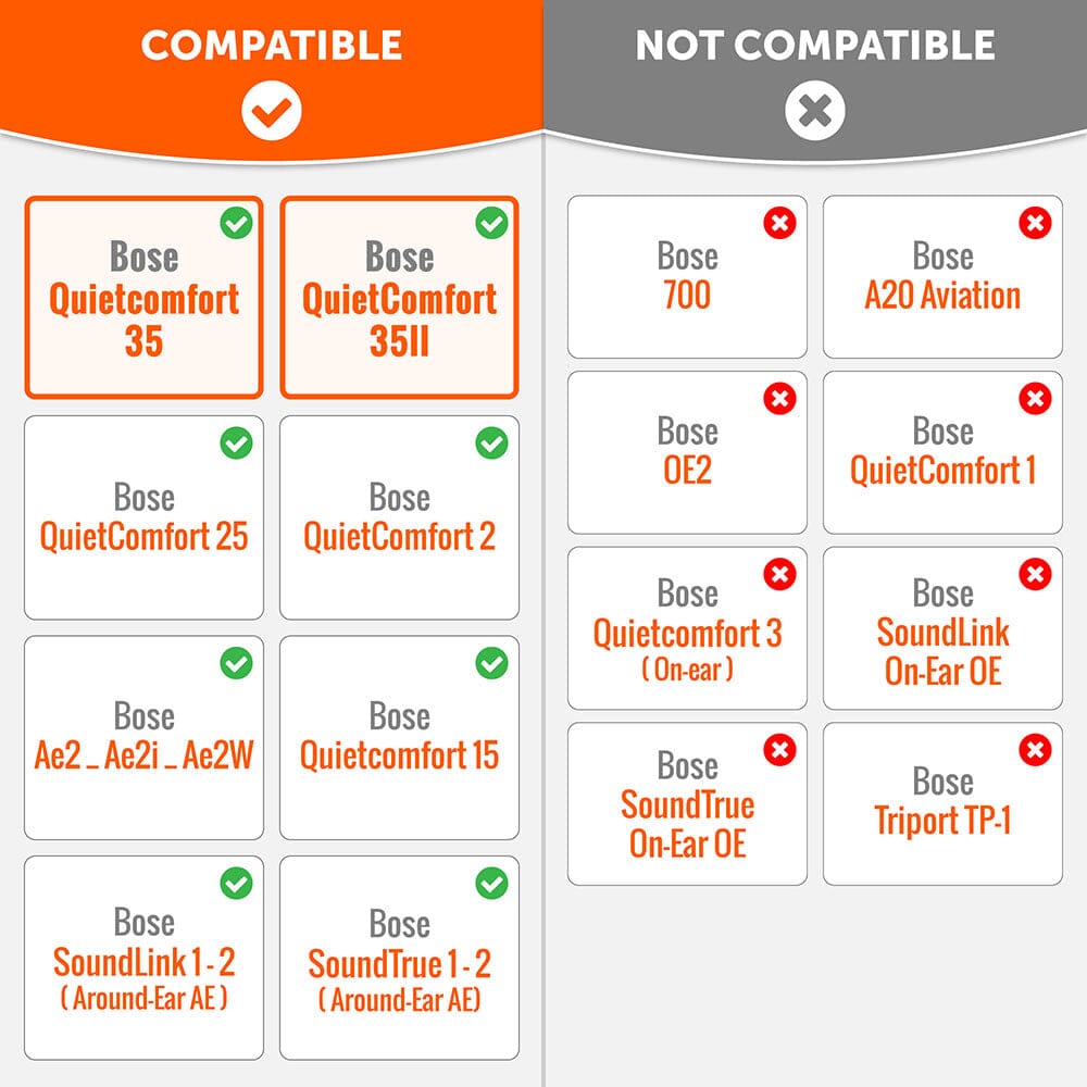 Bose QC35 Replacement Ear Pads