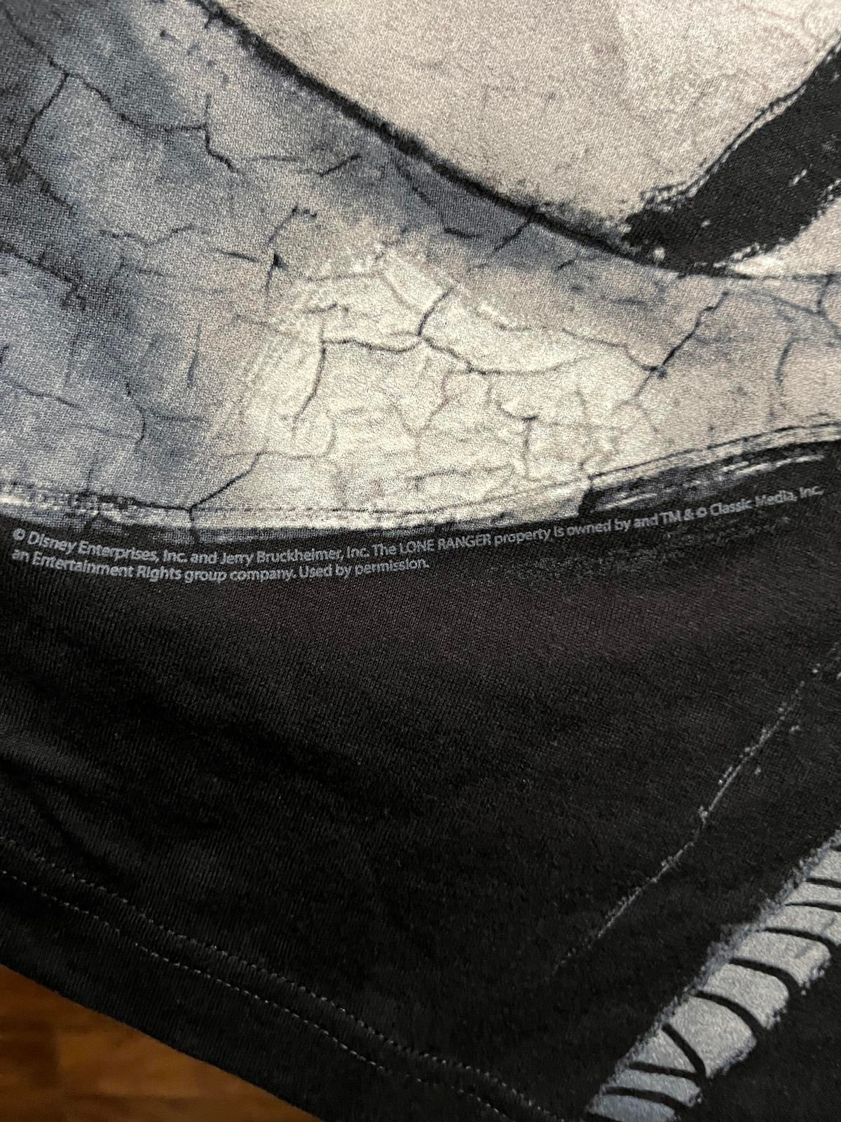 Big Face Johnny Depp Tonto The Lone Ranger Movie Promo Tee