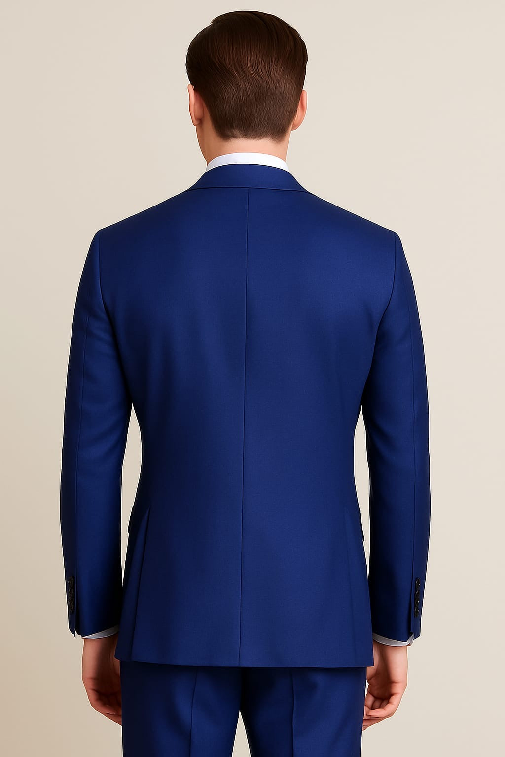 2 Piece Wool Suit -Royal