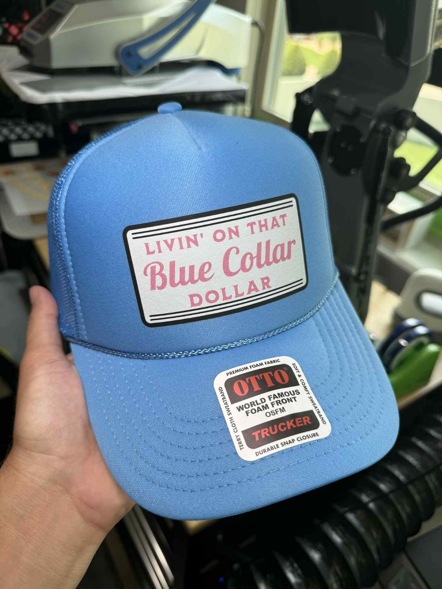 Blue Collar Dollar Trucker