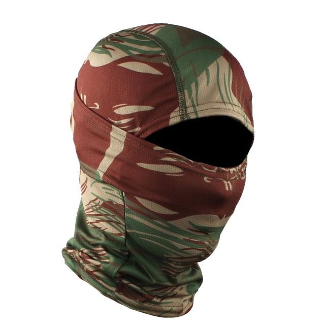 Camouflage Tiger Digital Balaclava Tactical Airsoft Full Face Wargame Cycling Hunting Army Bike Military Mask Face Mask Fleece Bandana Sports Skiing Scarf Warmer Neck Gaiter Cover Bike Hiking Cycling Hunting Snowboard Summer Men Women
