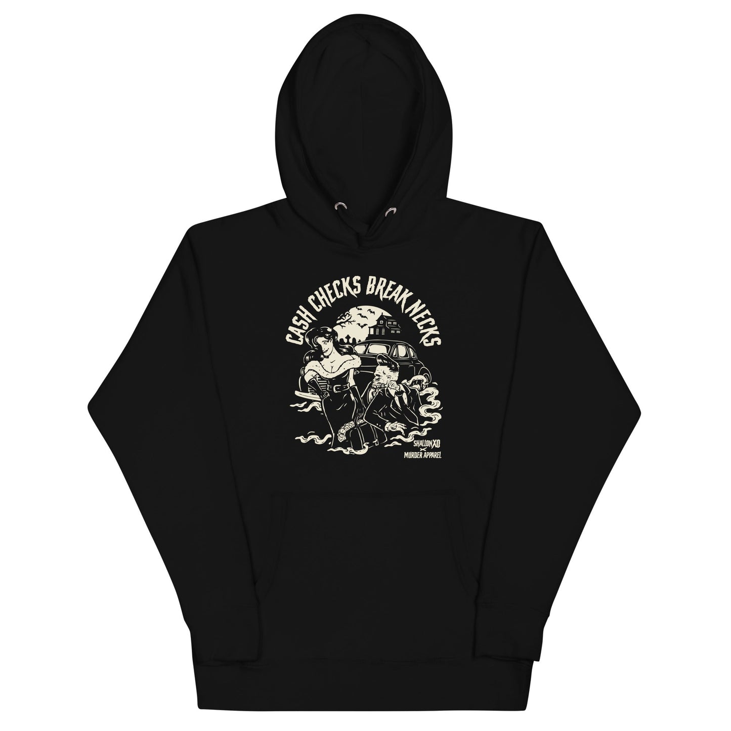 Cash Checks Break Necks Hoodie