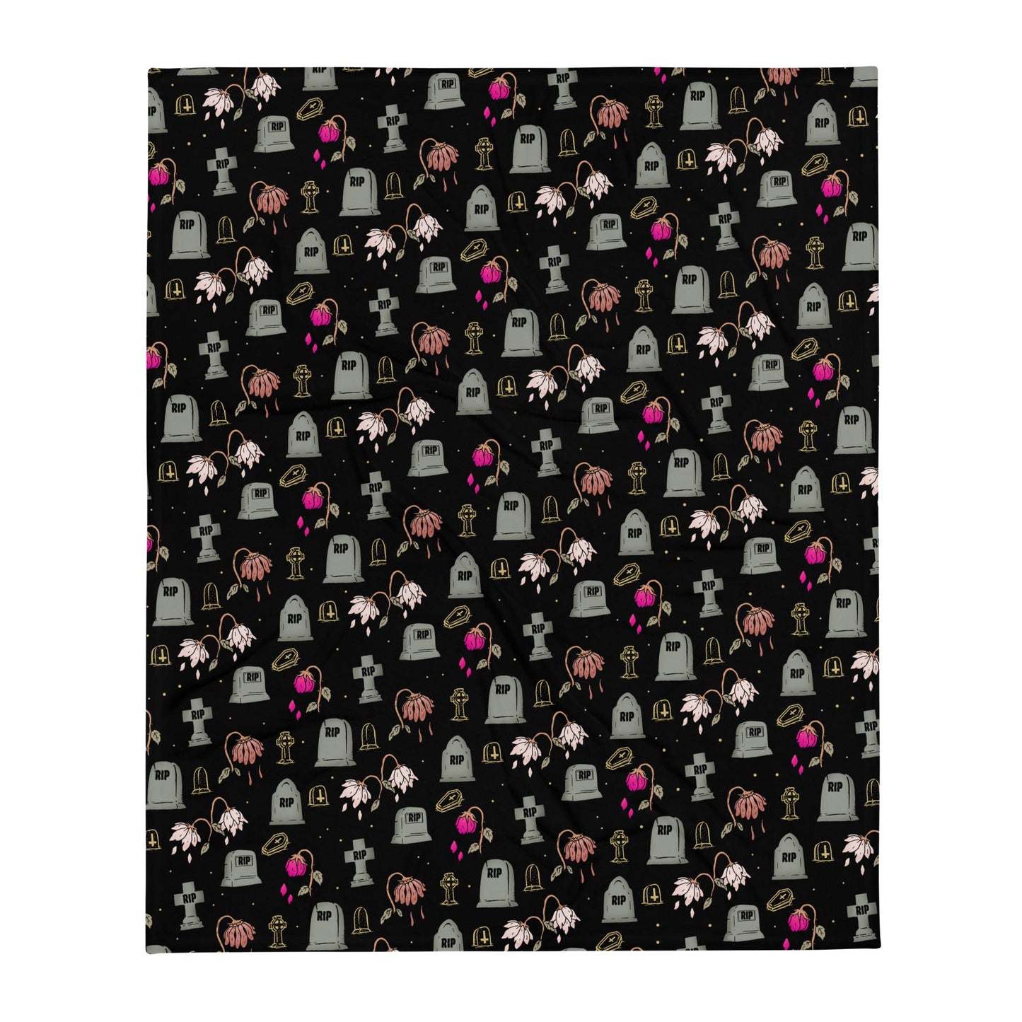 Cemetery Throw Blanket