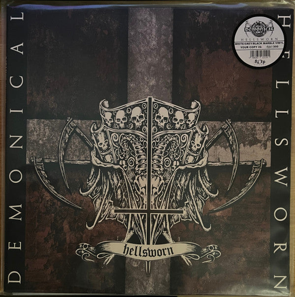 Servants Of Unlight (Limited/White/Grey/Black Marbled LP Vinyl) & Hellsworn (Limited/White/Grey/Black Marbled LP Vinyl)