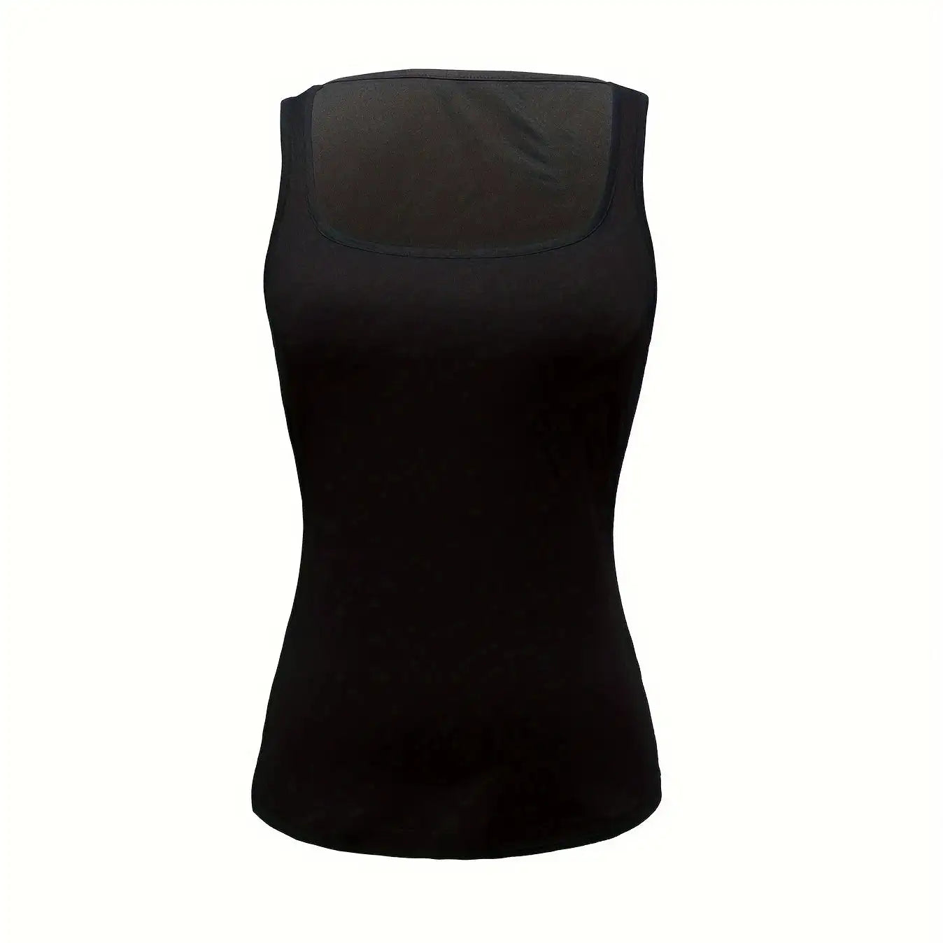 Women's New Solid Color Sweetheart Sleeveless Vest Slim Fit Top