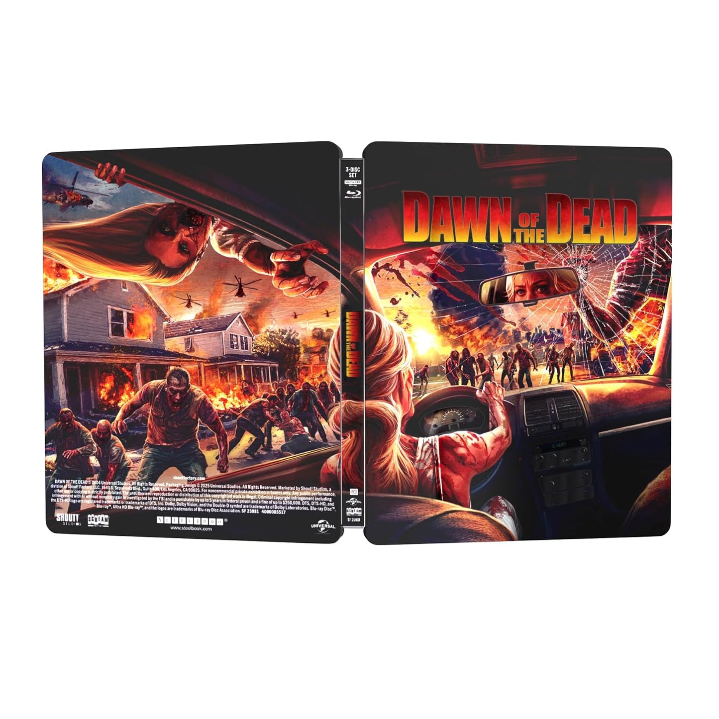 Dawn Of The Dead 2004 - Amazon Exclusive Steelbook (4K Ultra HD + Blu-ray)