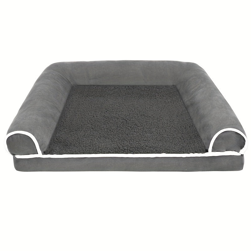 New Dog Sofa Pet Dog Bed Cat Bed Deep Sleep Dog House Square Thickened Warm Dog Mat Small Medium Large Dog House Pet Supplies Breathable Blanket Pet Dog Bed Dog Sofa Dog Bed Dog House Pet Supplies Accessories
