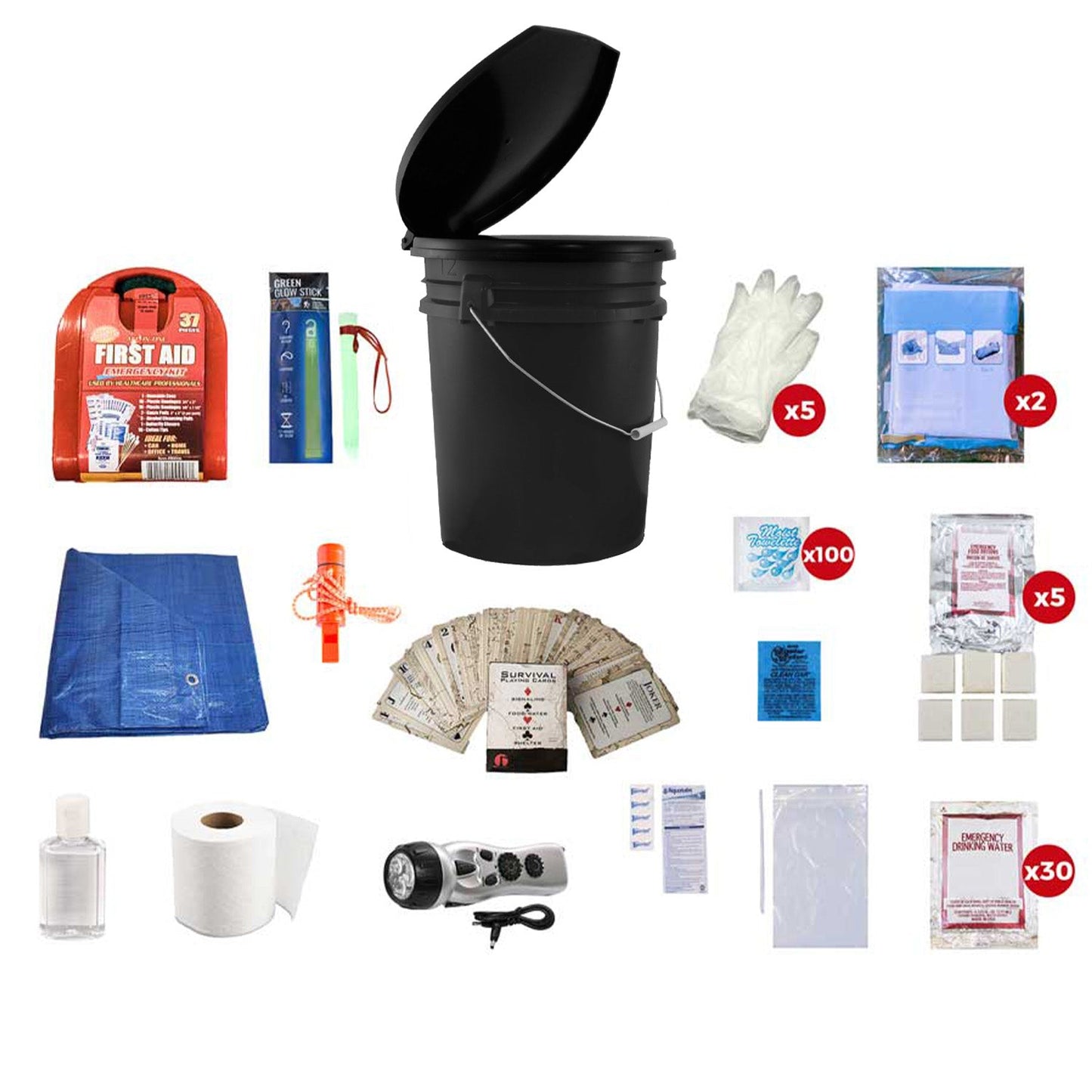 Deluxe Emergency Classroom Lockdown Kit