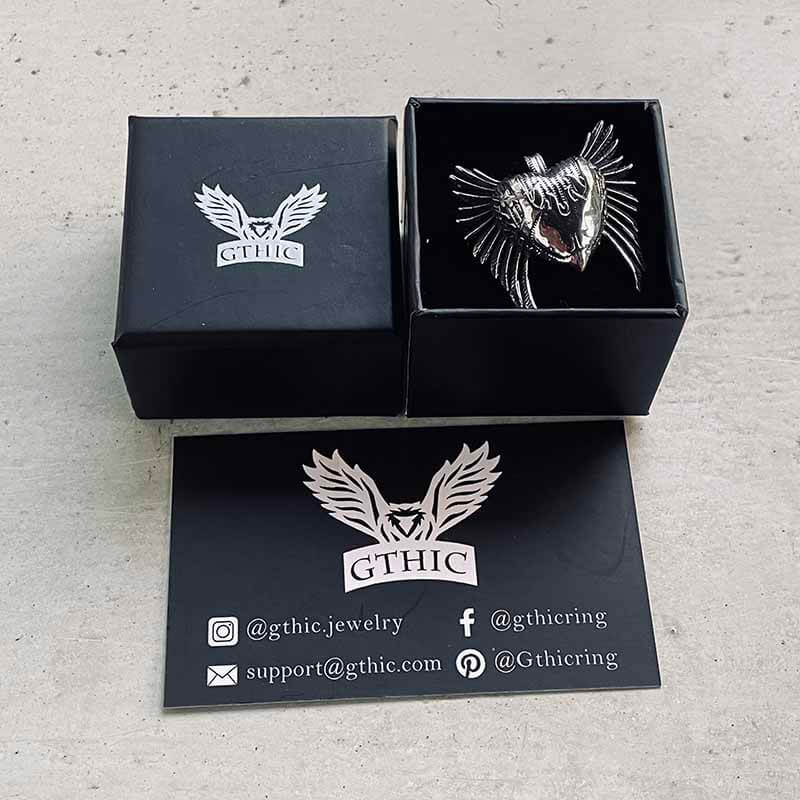 Devil Heart Wings Stainless Steel Pendant