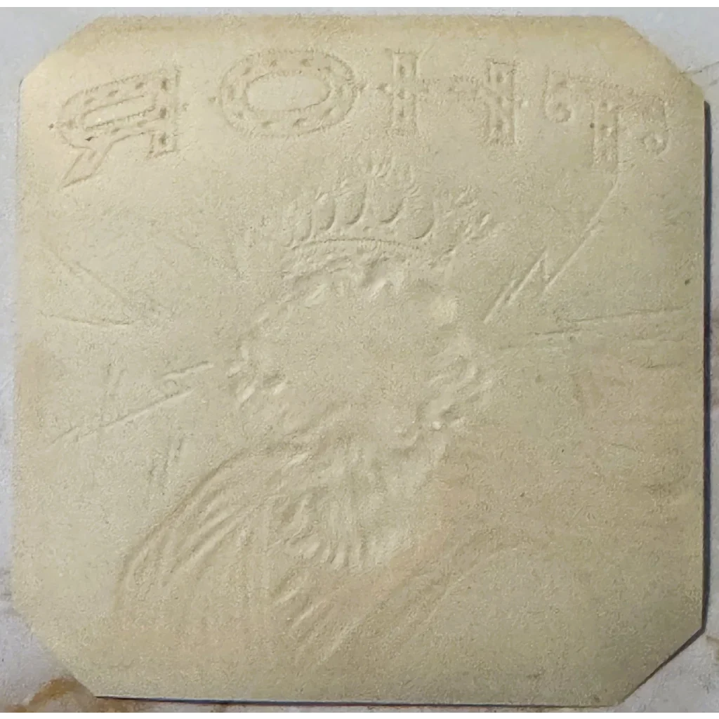 Discover Thor's Might on Rare Gold Embossed Cigar Label from 1900s