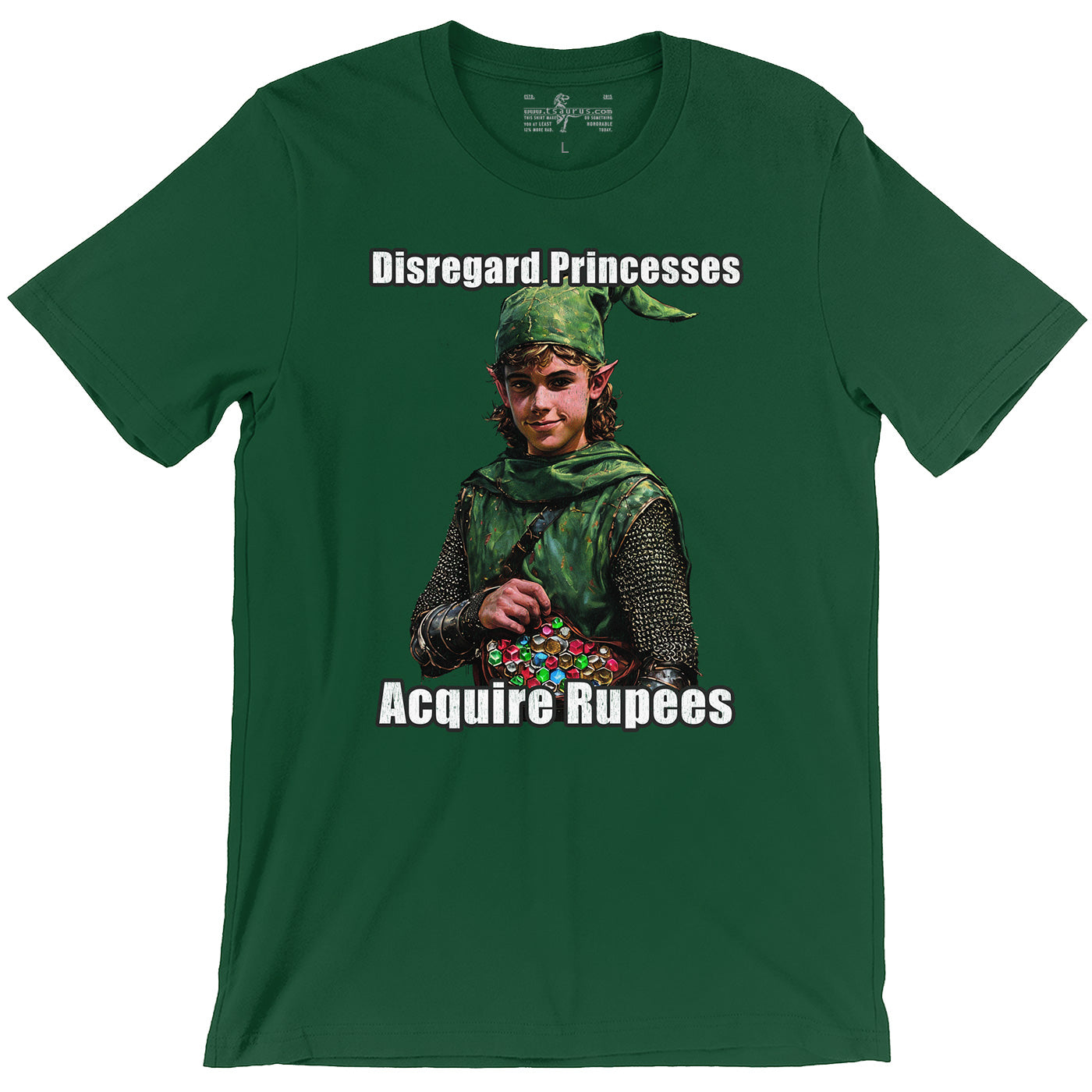Disregard Princesses, Acquire Rupees Tee