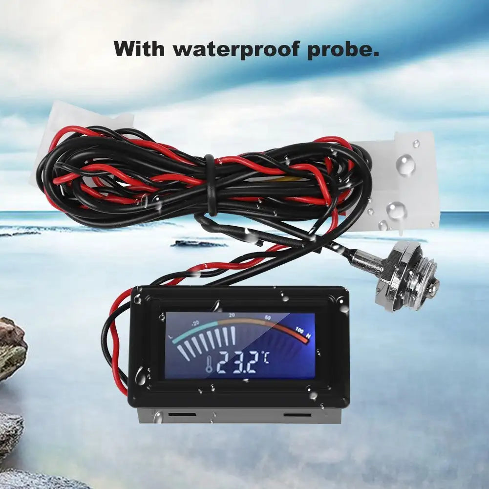 PC Water Cooling System Pointer Display Thermometer Temperature Meter