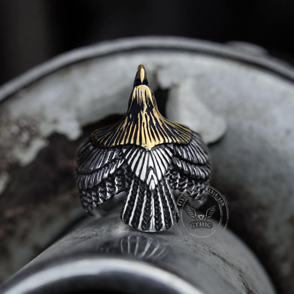 Eagle Stainless Steel Beast Ring