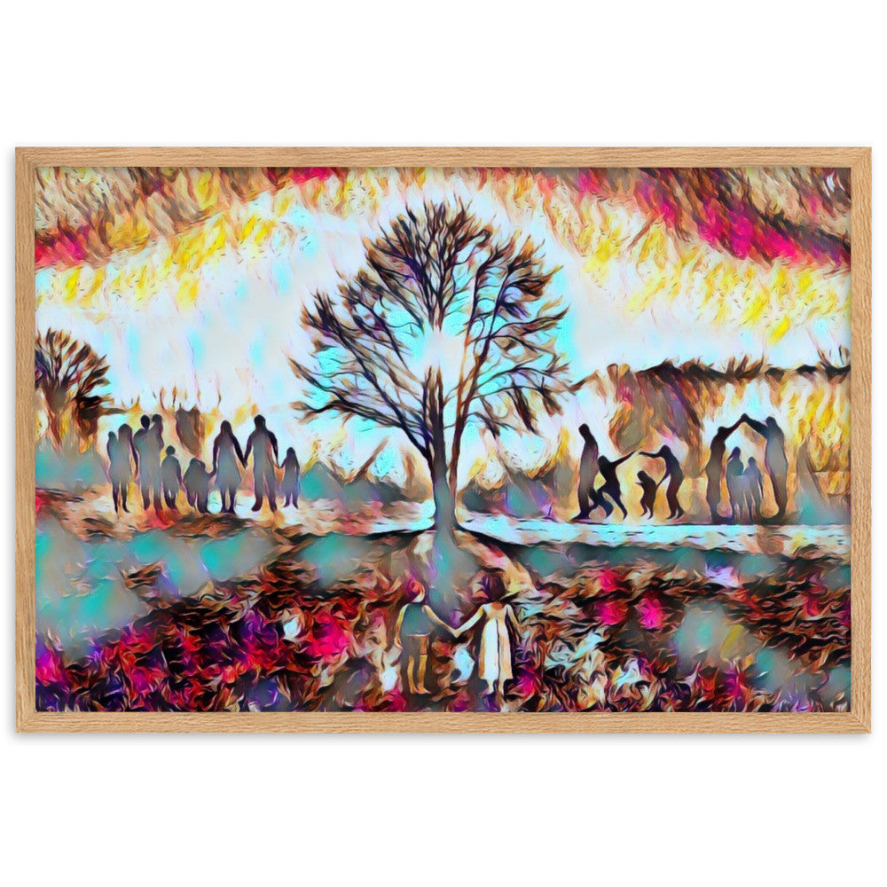 YOU WILL GIVE ME THIS DREAM AS A GIFT ? Special Edition Framed Poster