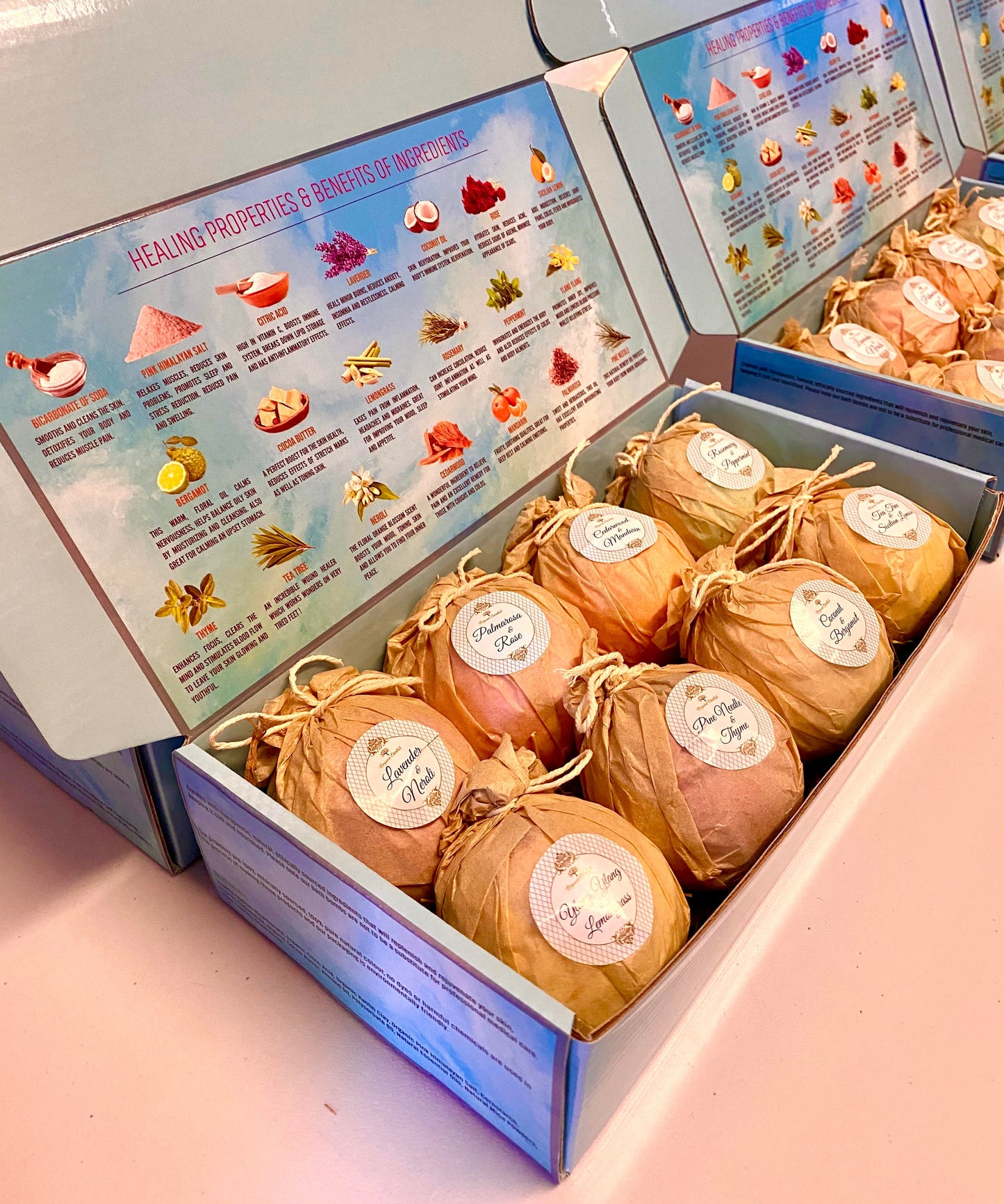 Luxury Therapeutic 'Purity' Bath Bomb Gift Set