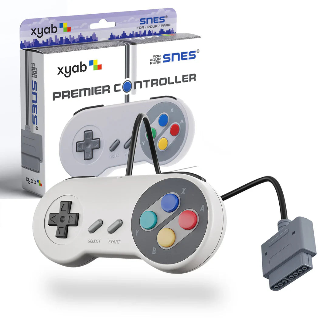 XYAB Super Nintendo (SNES) Premier Controller - Super Nintendo