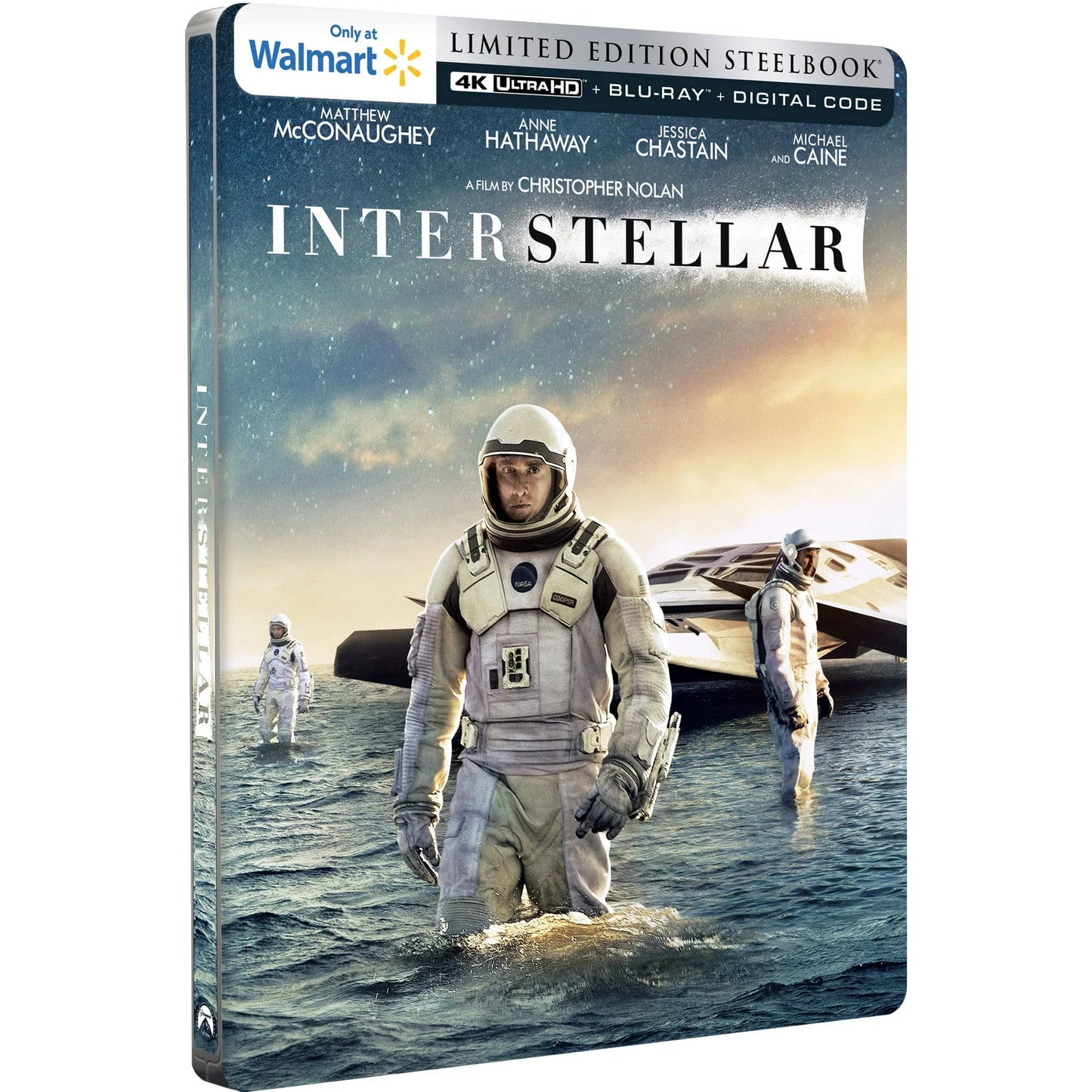 Interstellar - Limited Edition Steelbook (4K Ultra HD + Blu-ray + Digital)