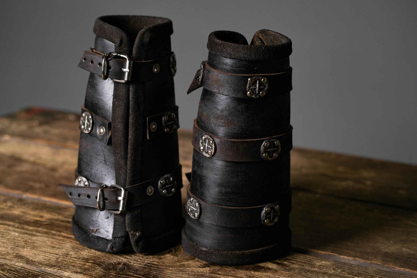 Uhtred larp leather bracers (Last Kingdom)