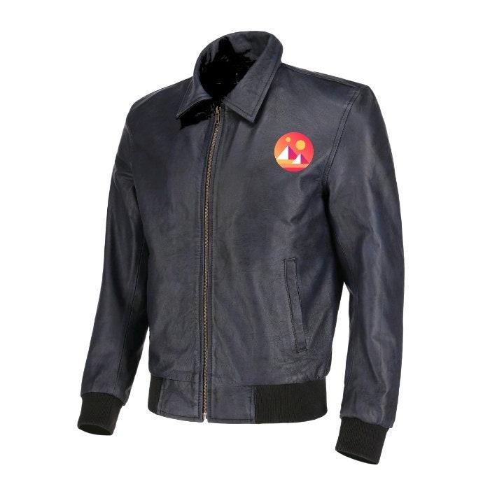 Handmade Decentraland Leather Jacket