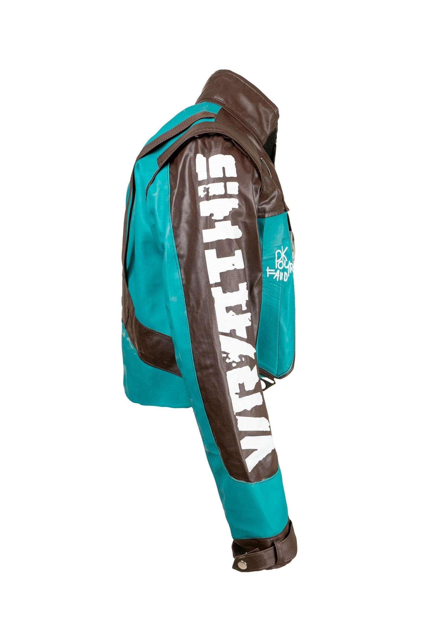 Legendary Wraiths Bolero Jacket Futuristic Cyberpunk Jacket -Handcrafted by Ox and Bulls for Cosplay