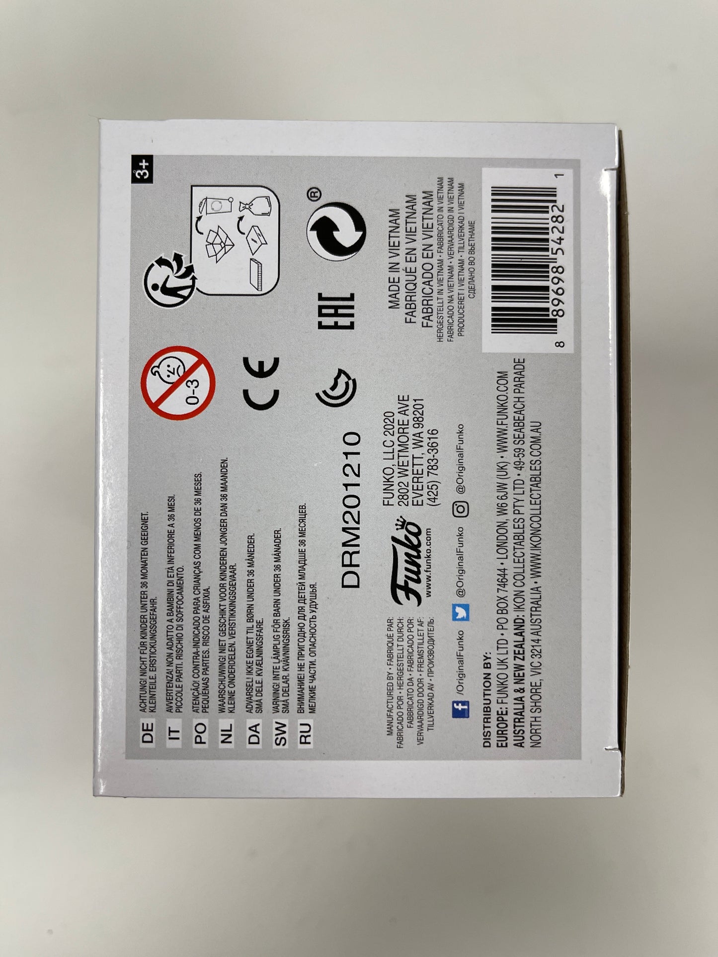 Ric Flair Signed WWE Wrestling 16X Champion Vaulted Diamond #82 Funko Pop! With PSA/DNA COA