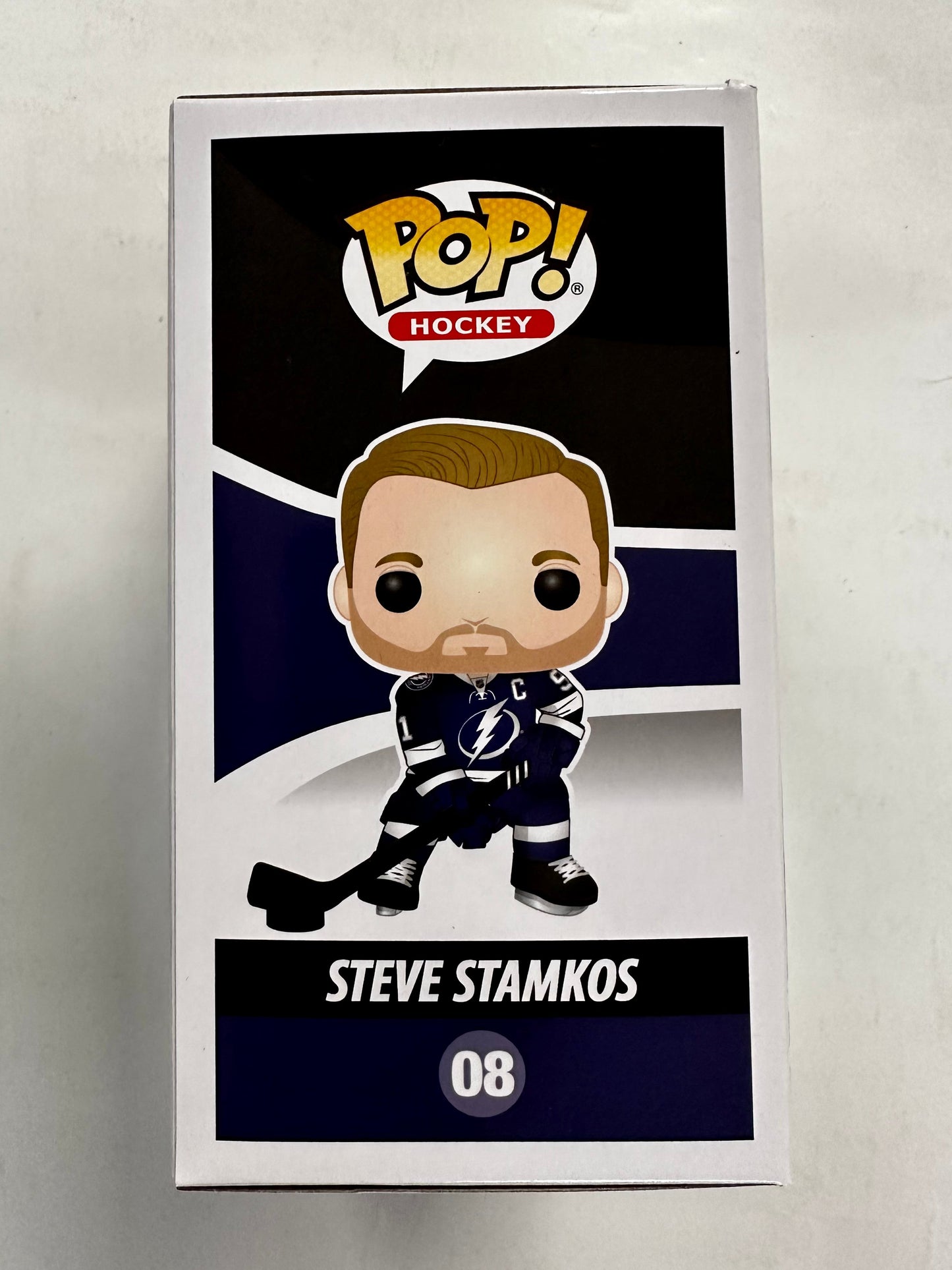 Steven Stamkos Signed NHL Tampa Bay Lightning Funko Pop! #08 With PSA/DNA COA