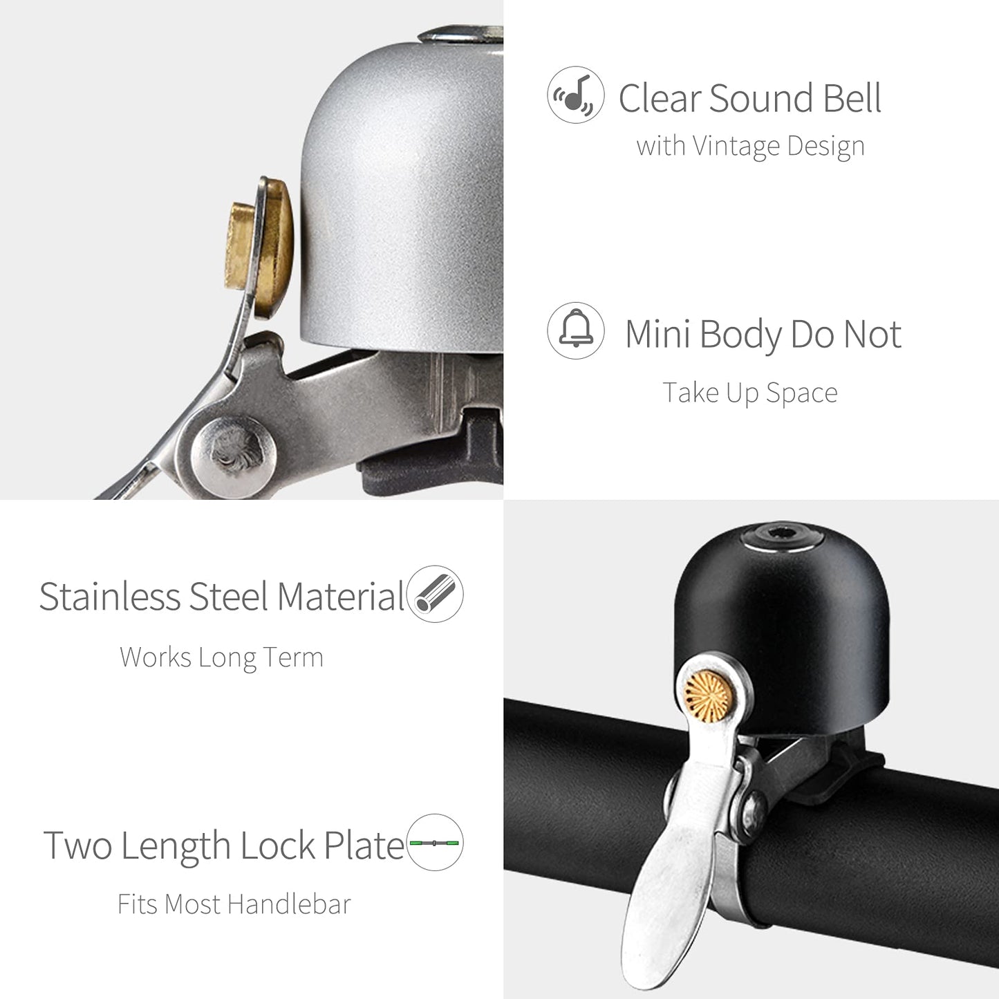 ROCKBROS Bike Classic Bicycle Bell Loud Sound Bells