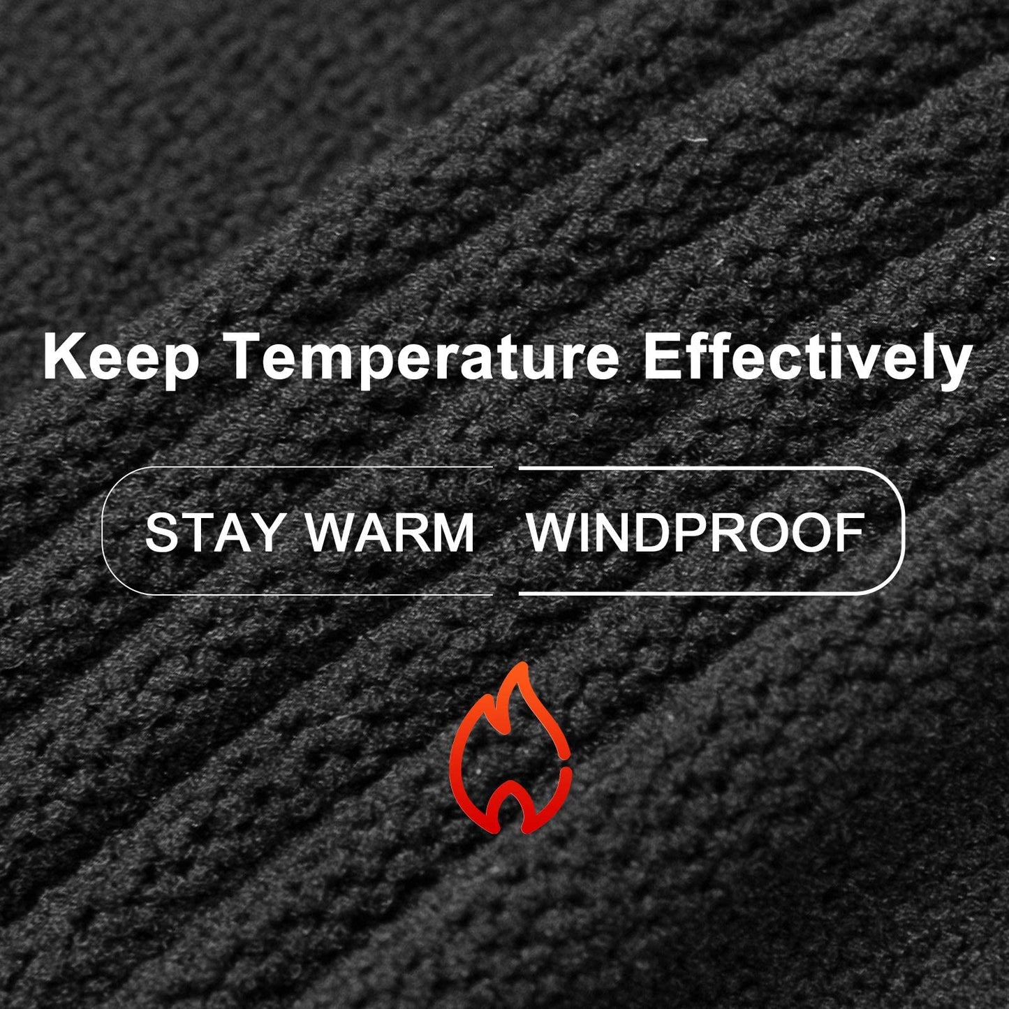 ROCKBROS Winter Knit Arm Warmers, Long Fingerless Sleeves for Women Men